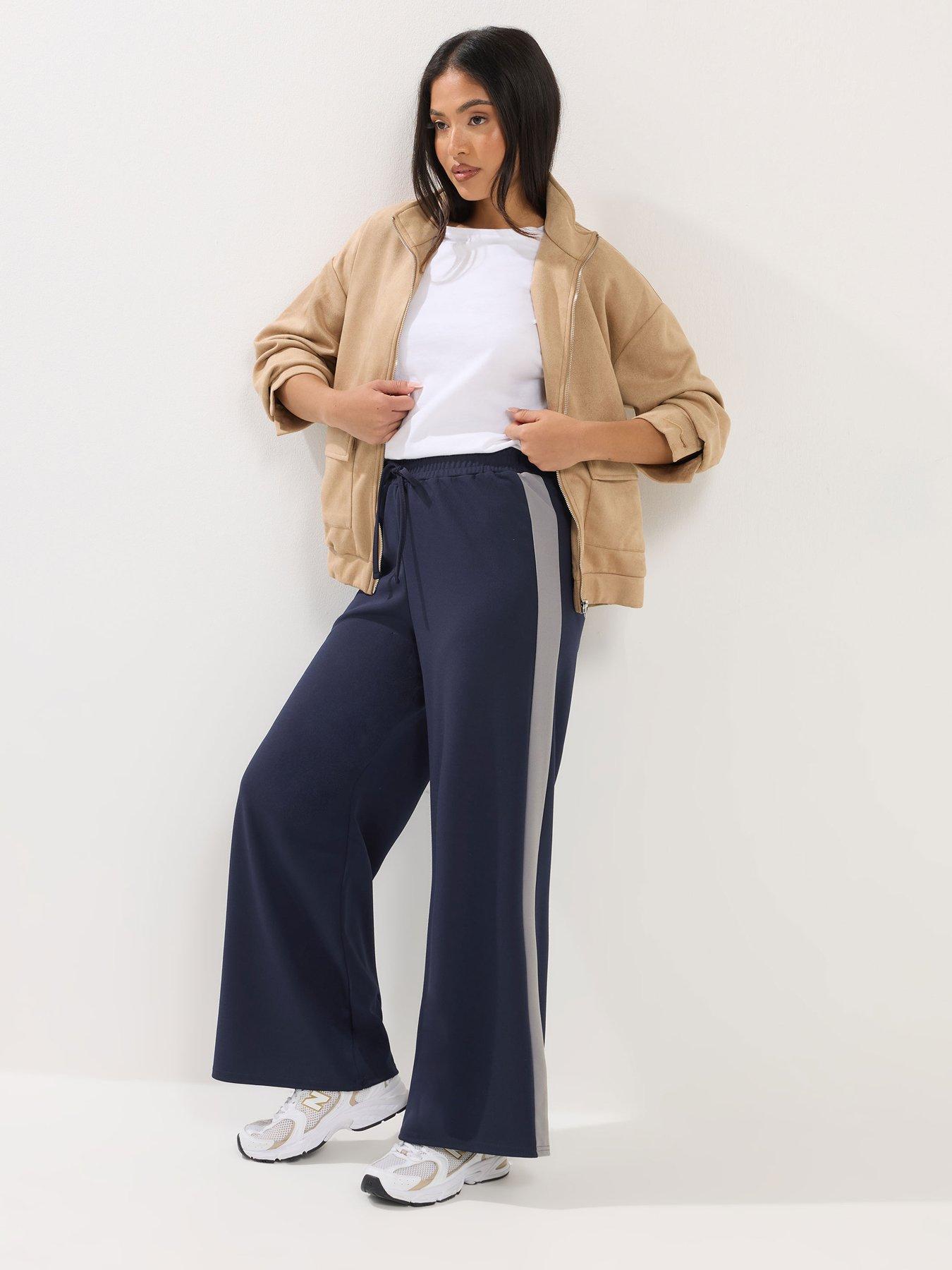 pixiegirl-petite-side-stripe-wide-leg-trouser-blueback