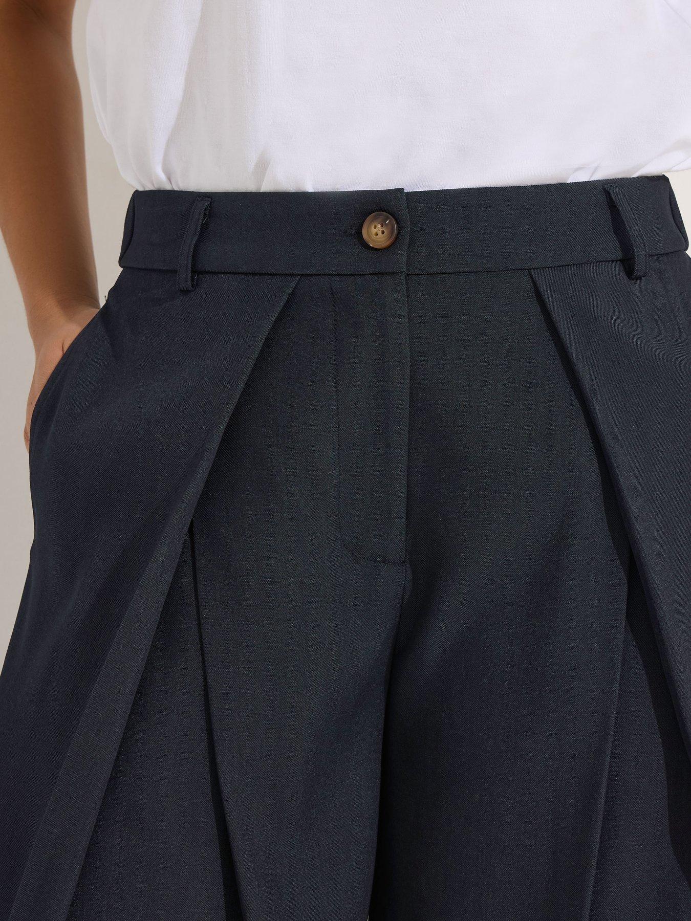 pixiegirl-petite-wrap-pleat-wide-leg-trouseroutfit