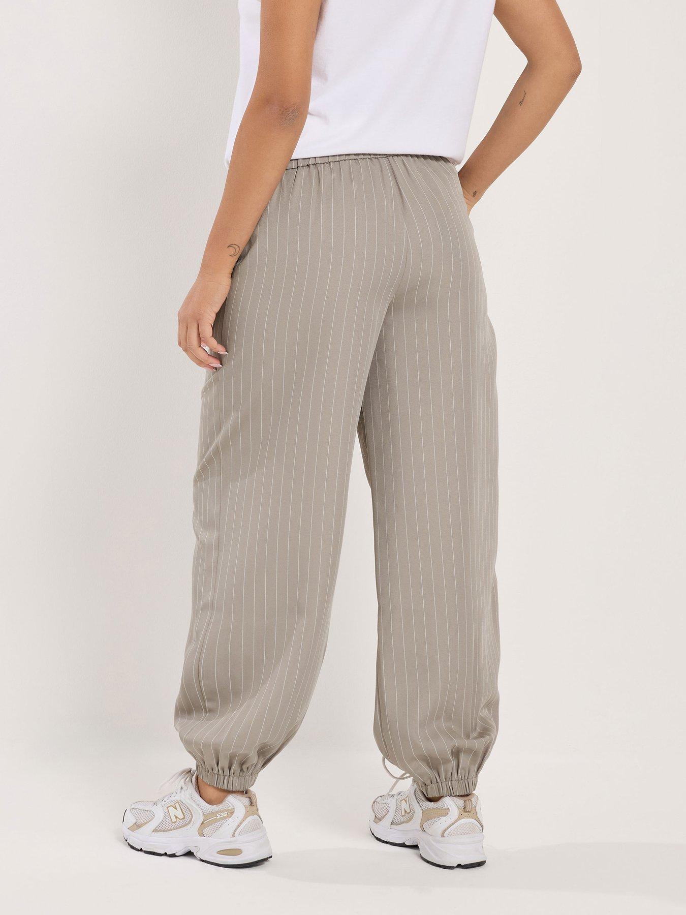 pixiegirl-petite-balloon-pinstripe-trouser-greystillFront