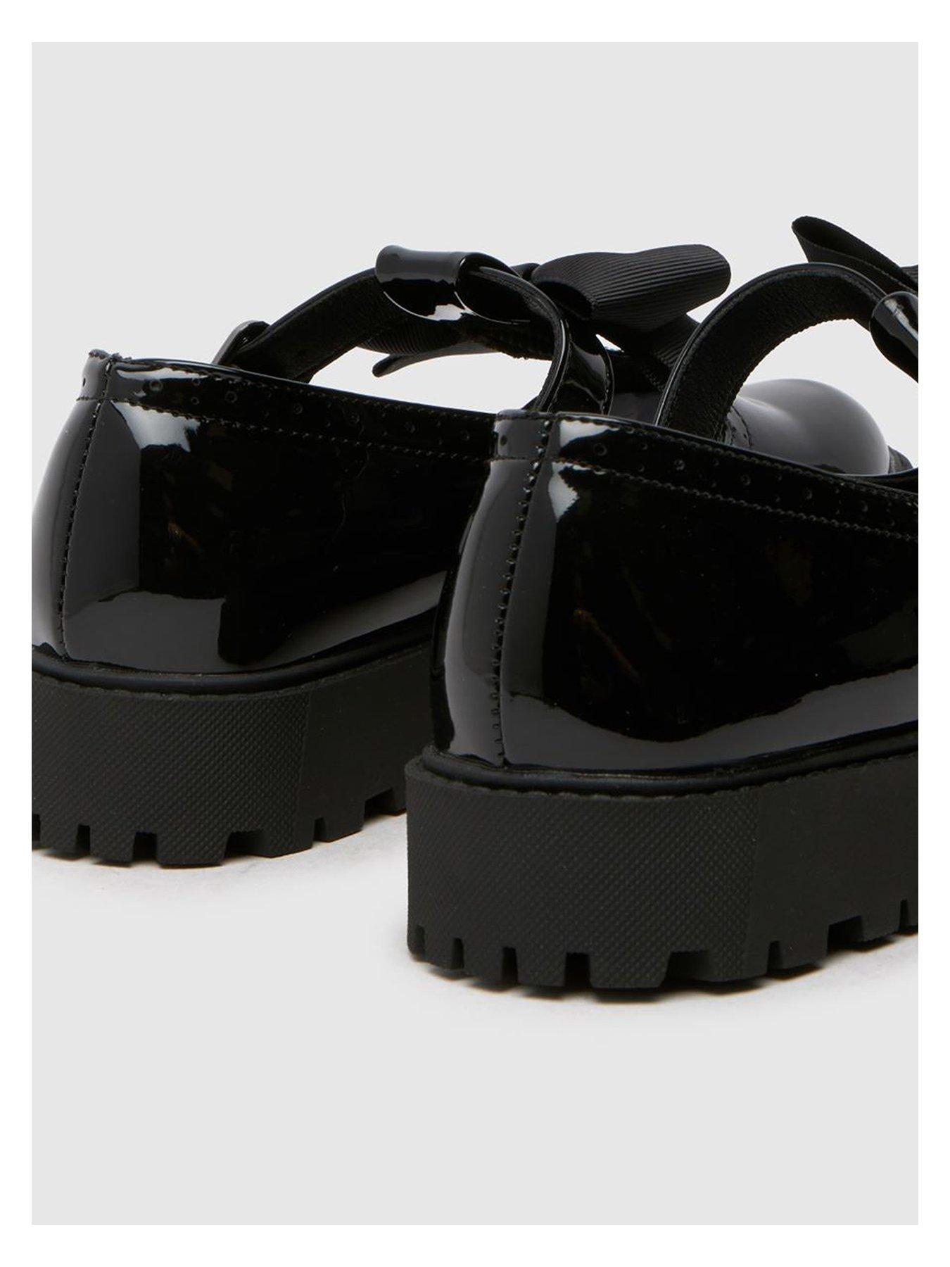 Image 4 of 4 of Schuh Youth Lollipop Patent Bow Tbar - Black