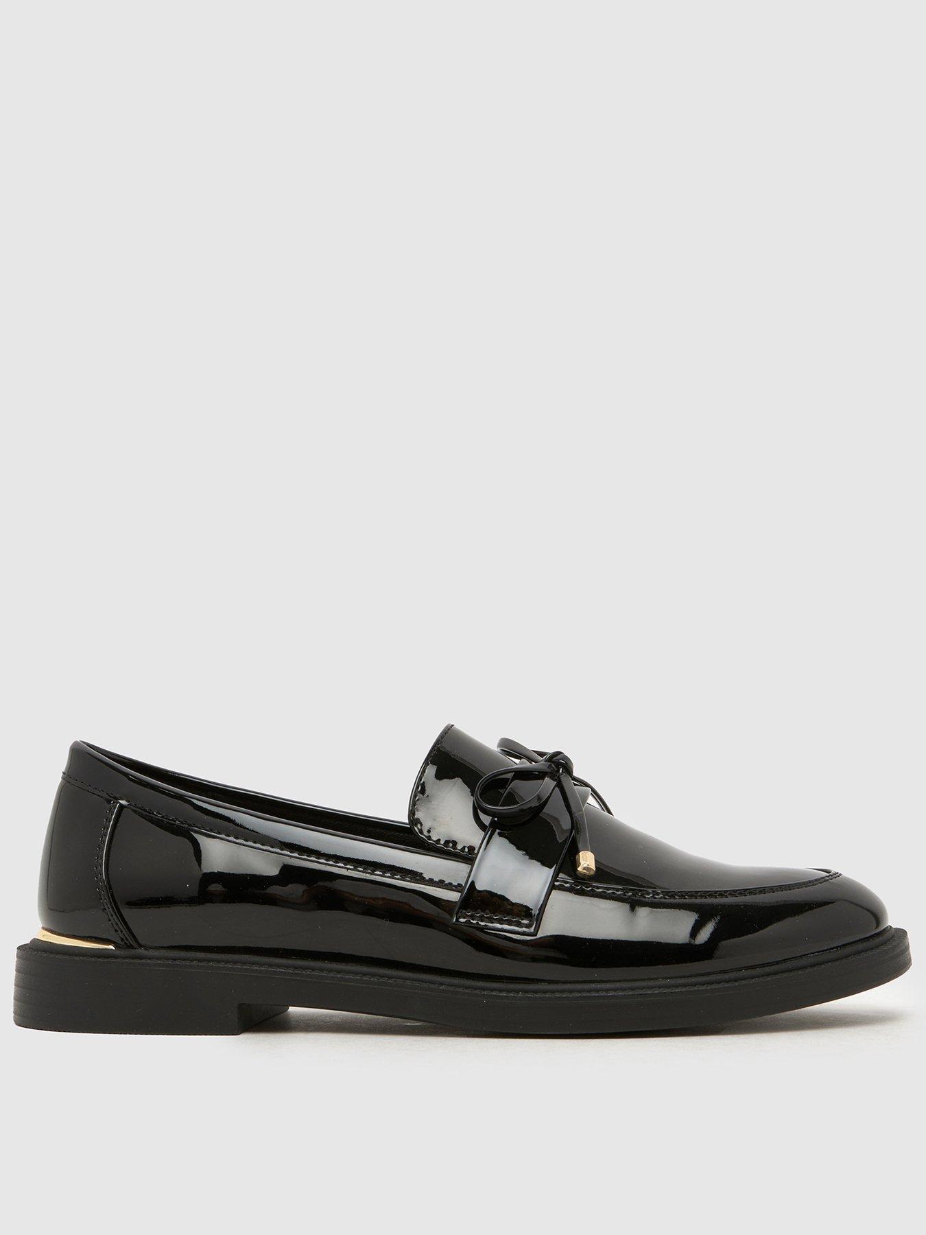 Image 1 of 4 of Schuh Youth Liking Tassel Bow Loafer - Black