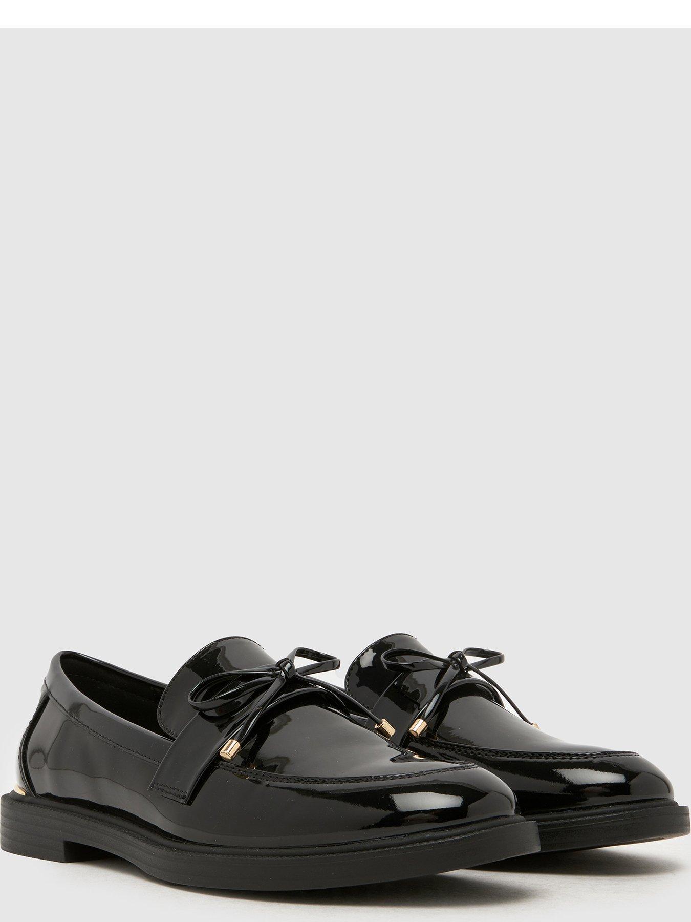 Image 4 of 4 of Schuh Youth Liking Tassel Bow Loafer - Black