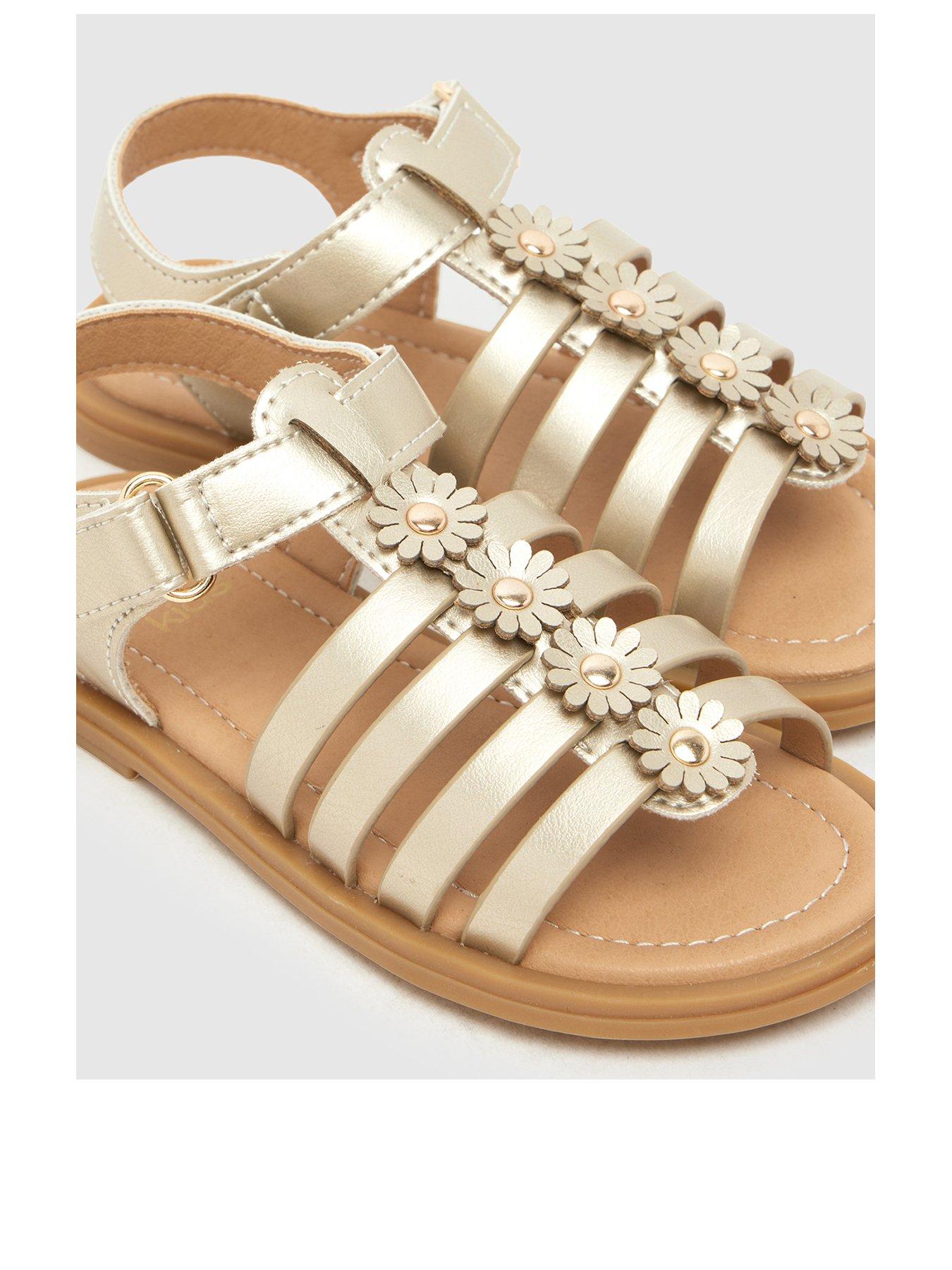 Image 2 of 4 of Schuh Toddler Thistle Gladiator Flower Sandal