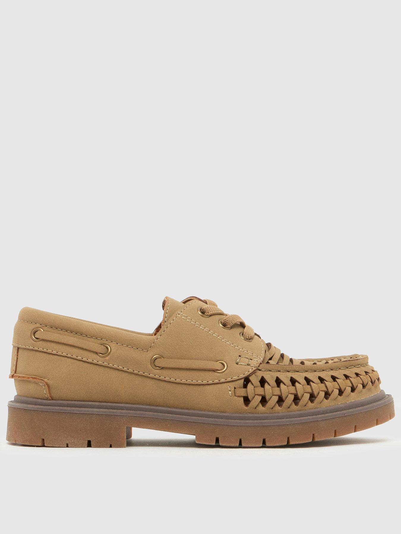 Image 1 of 4 of Schuh Junior Lonely Woven Lace Up