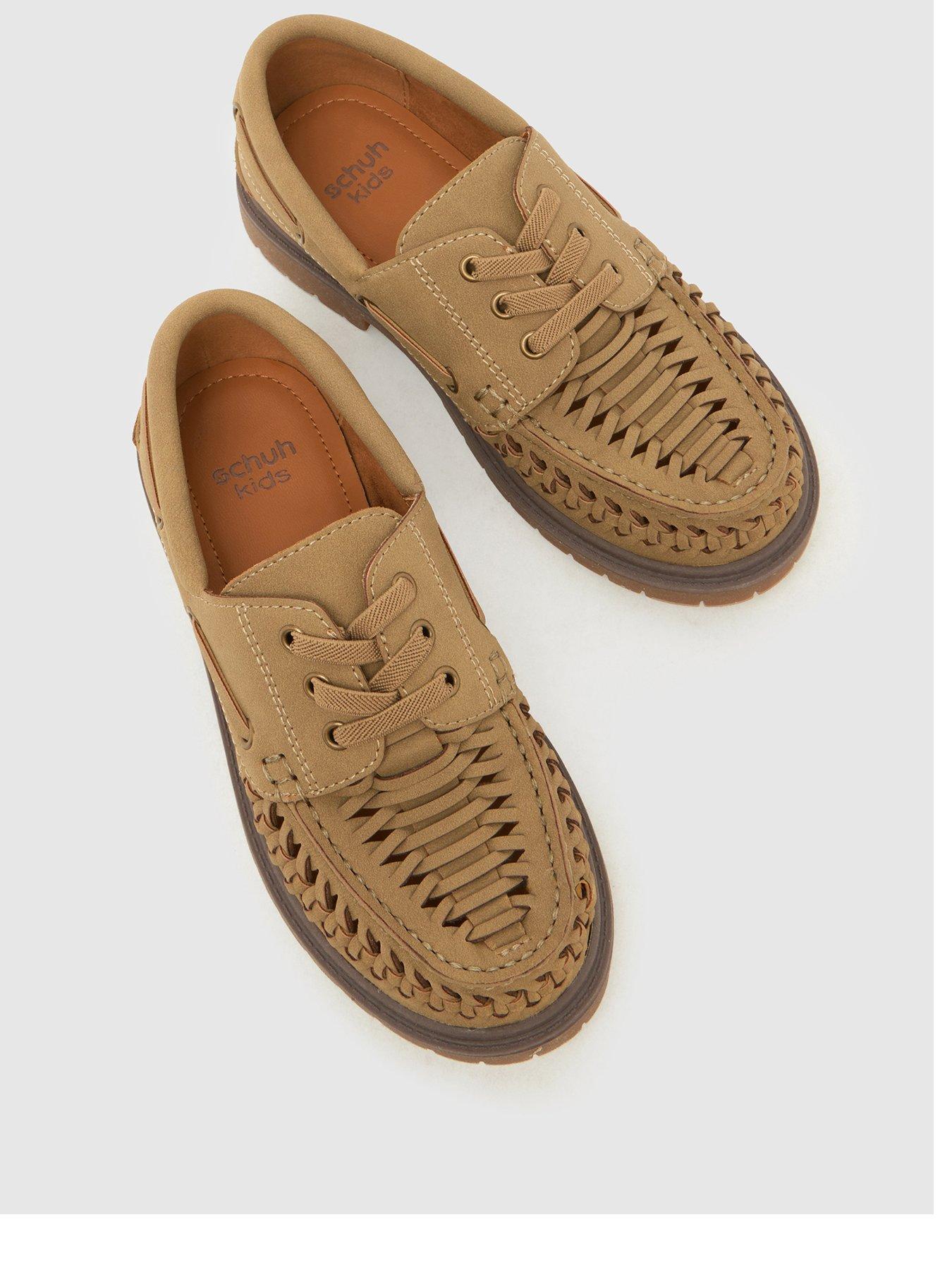 schuh-junior-lonely-woven-lace-up-brownback