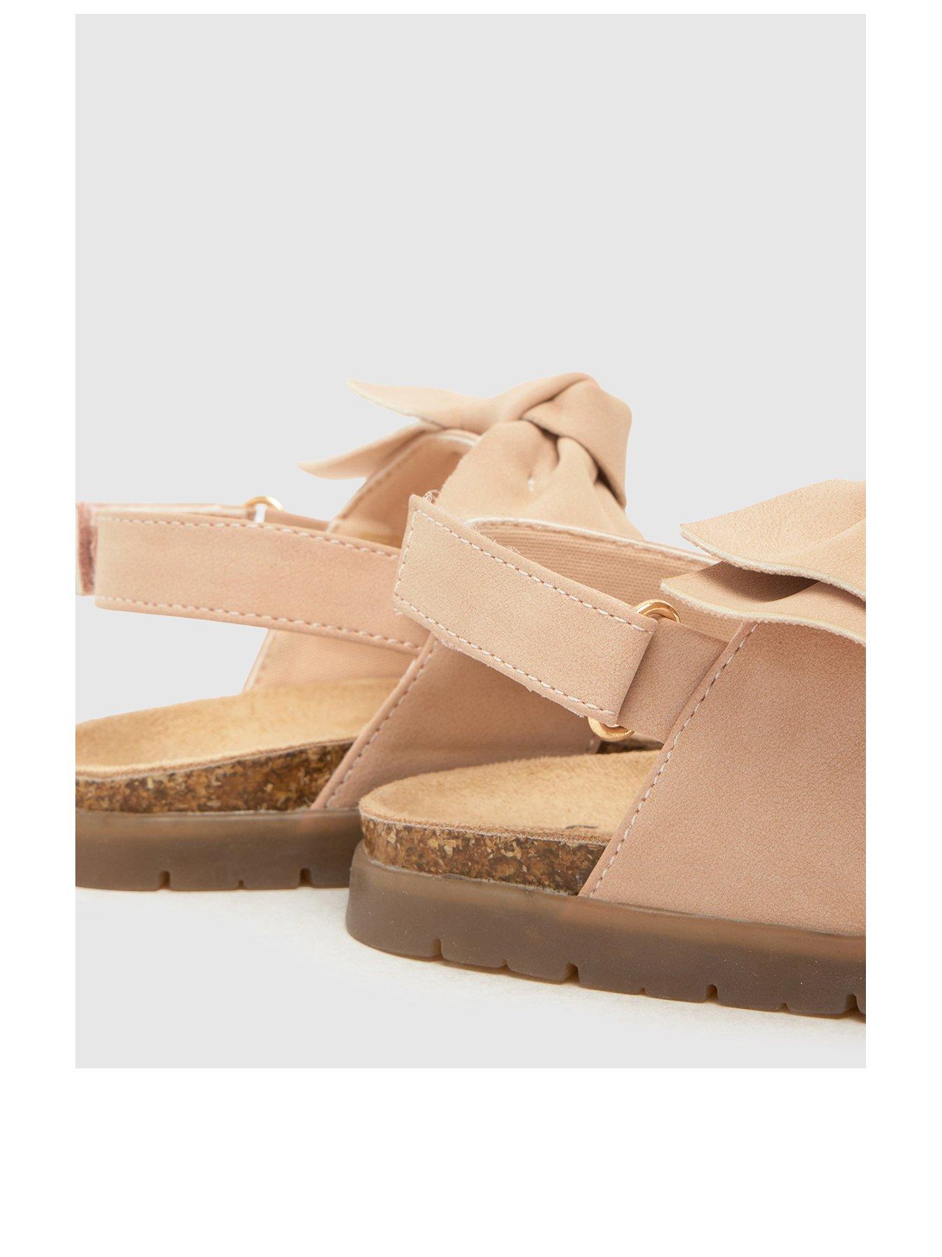 Image 2 of 4 of Schuh Junior Tartan Bow Footbed Sandal