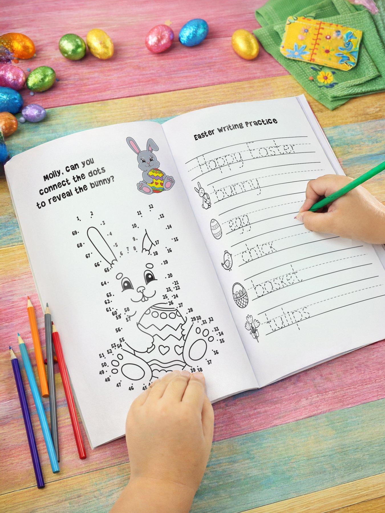 Image 3 of 3 of The Personalised Memento Company Personalised Easter Activity Book