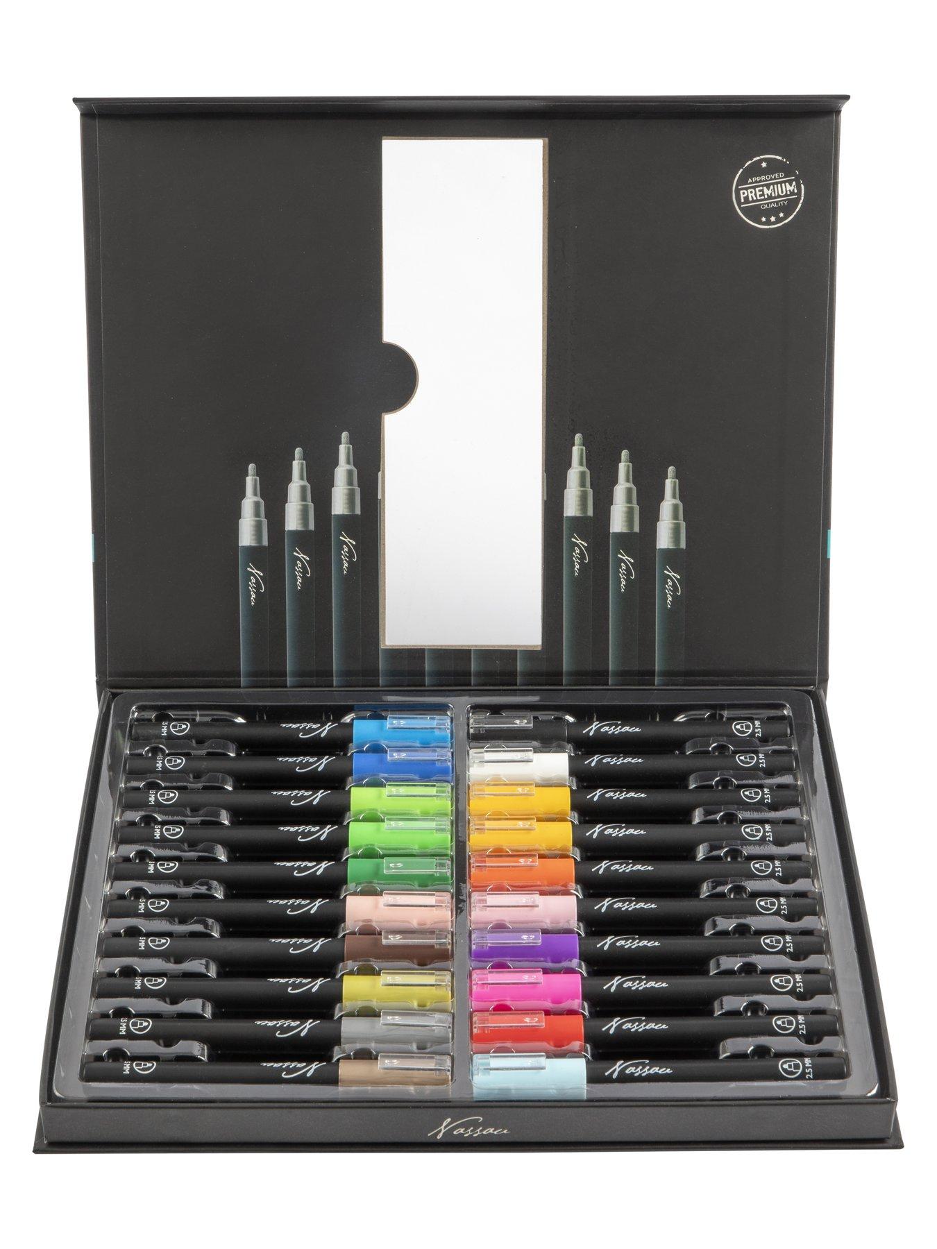 Image 2 of 3 of Acrylic marker set, 20 pcs in FC window box