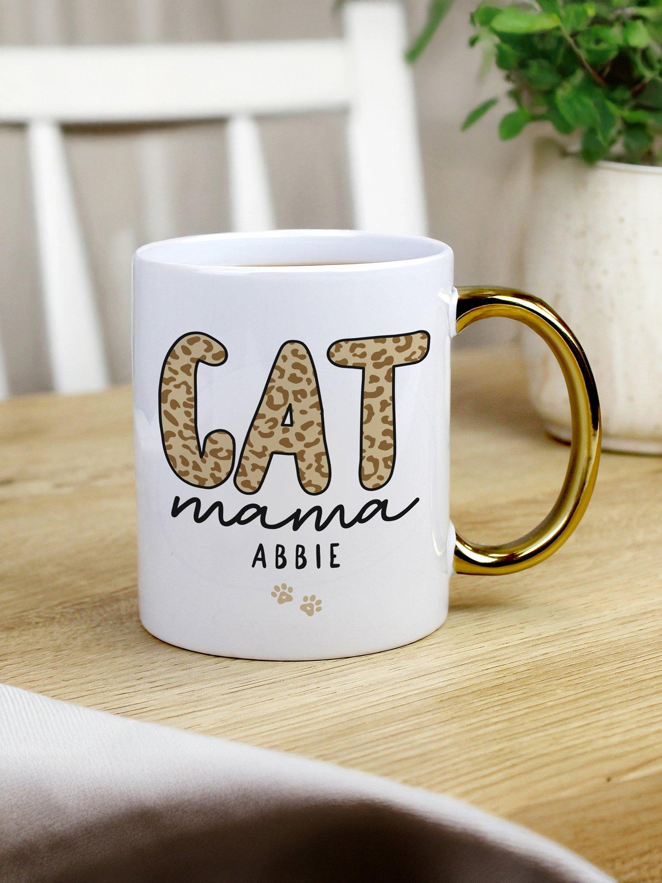 The Personalised Memento Company Personalised Cat Mama Mug
