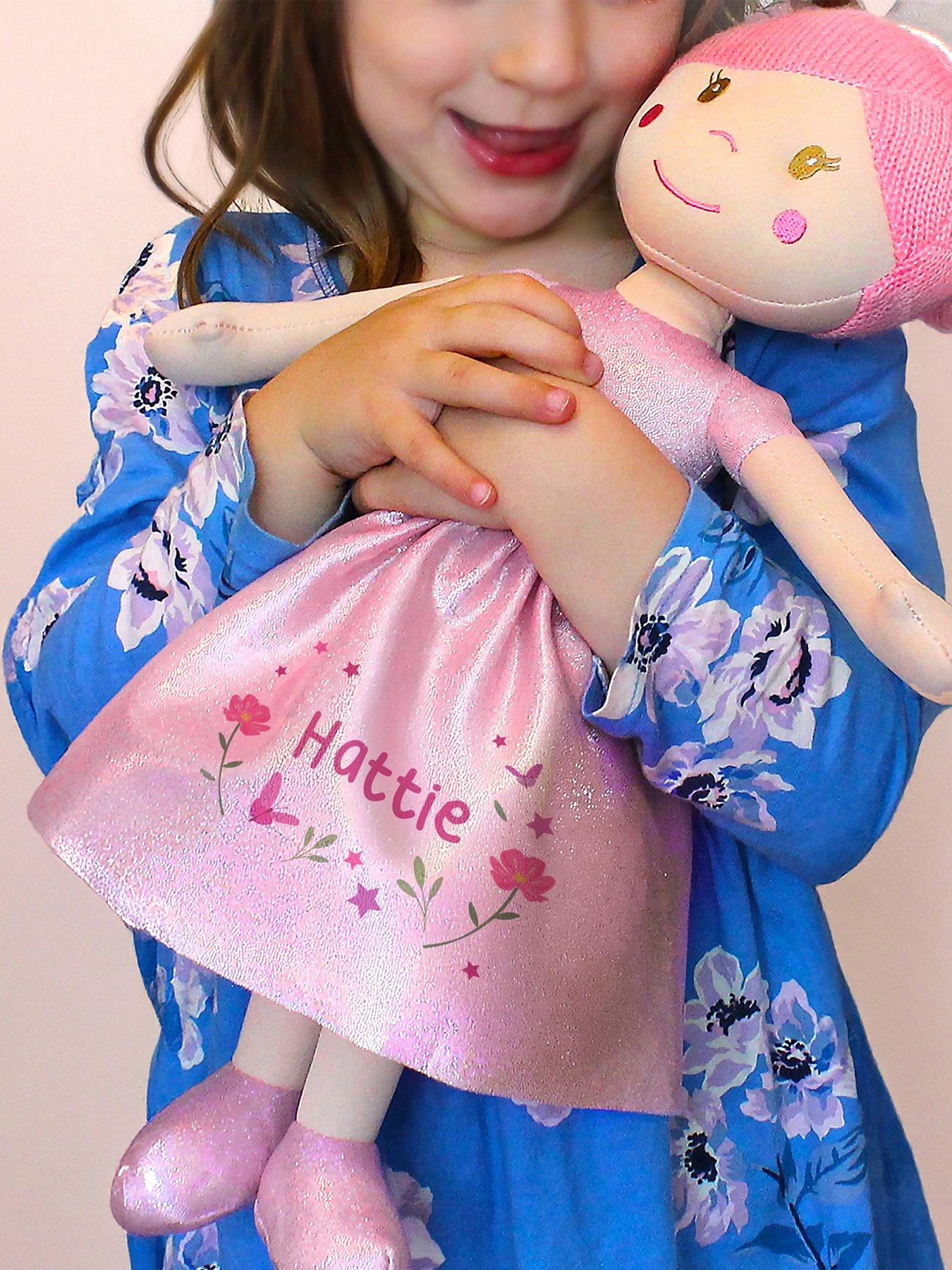 Image 2 of 4 of The Personalised Memento Company Personalised Princess Rag Doll