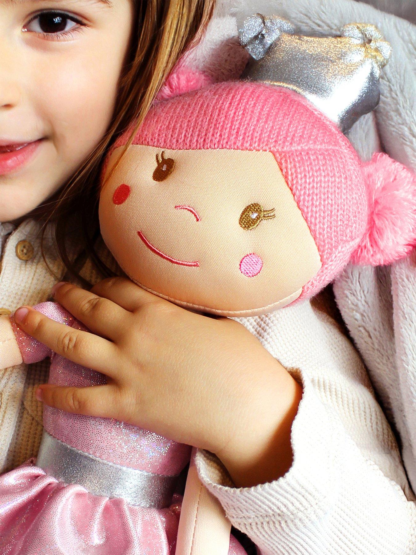 Image 4 of 4 of The Personalised Memento Company Personalised Princess Rag Doll