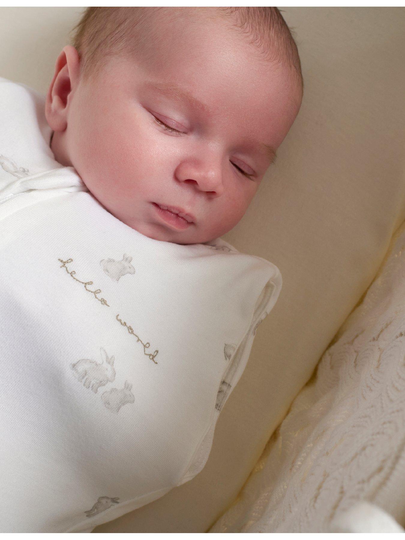 Image 5 of 5 of Mamas & Papas Swaddle - 0-3M - 1.0 Tog - Bunny