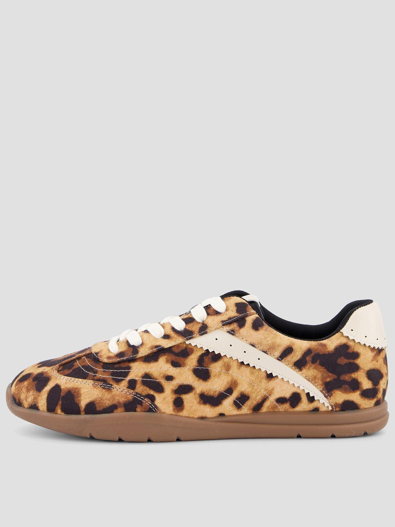 Image 1 of 7 of The Very Collection Leopard Trainers