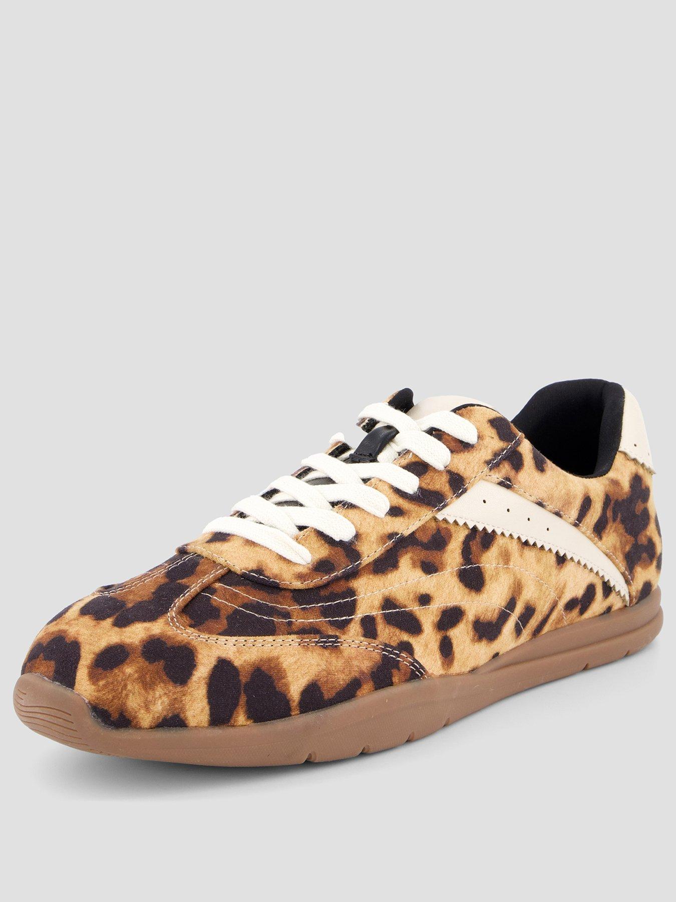Image 2 of 7 of The Very Collection Leopard Trainers