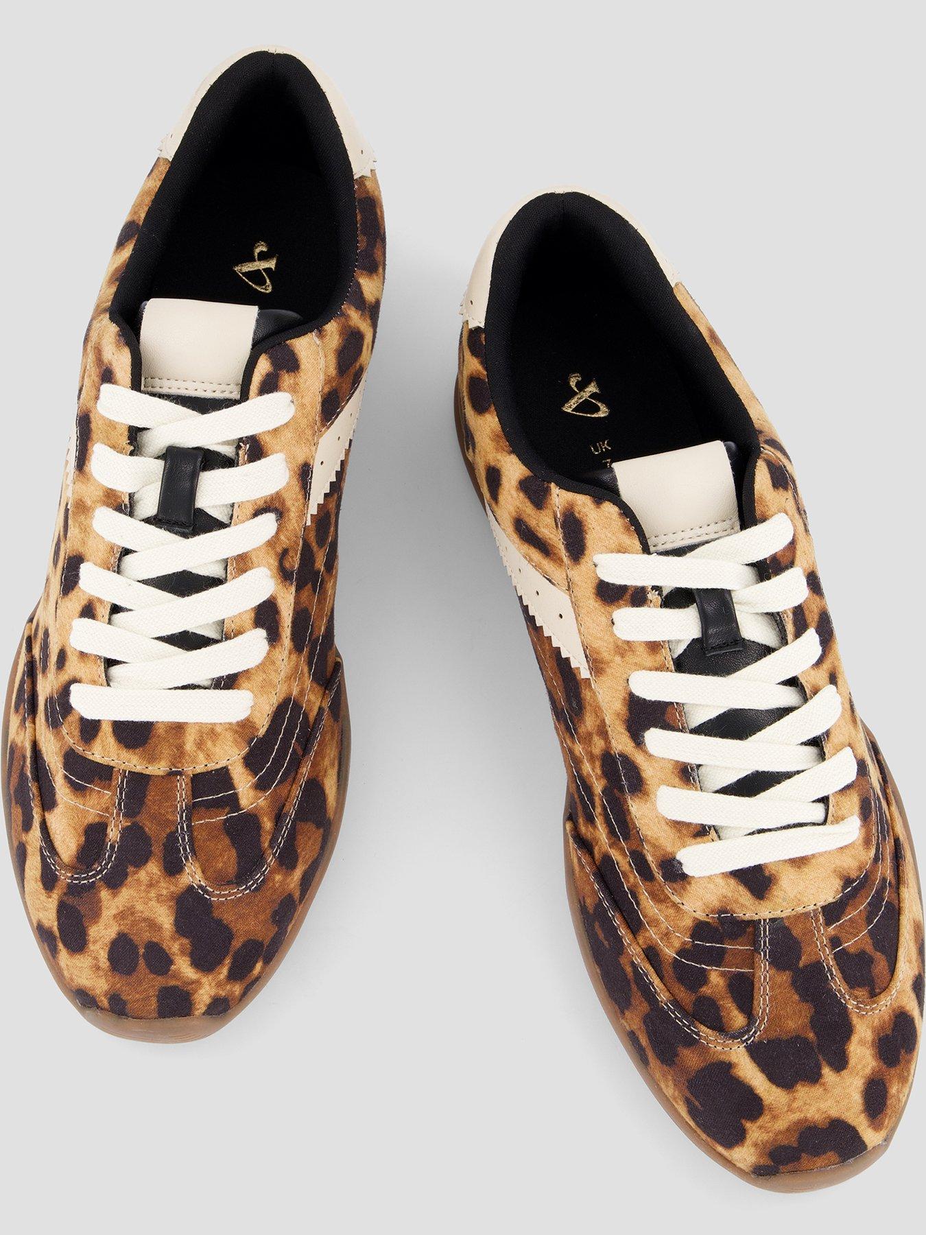 Image 3 of 7 of The Very Collection Leopard Trainers