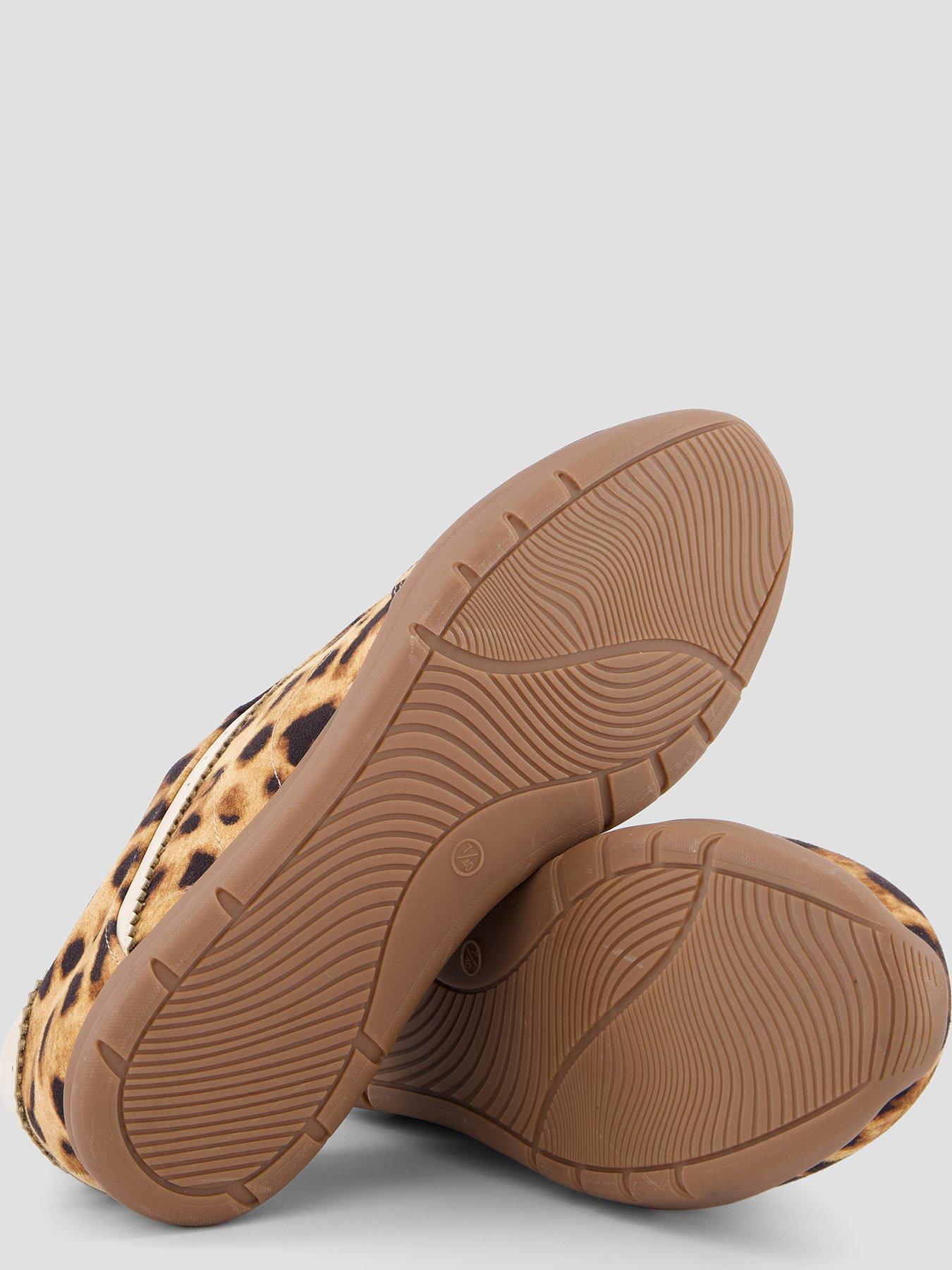 Image 4 of 7 of The Very Collection Leopard Trainers