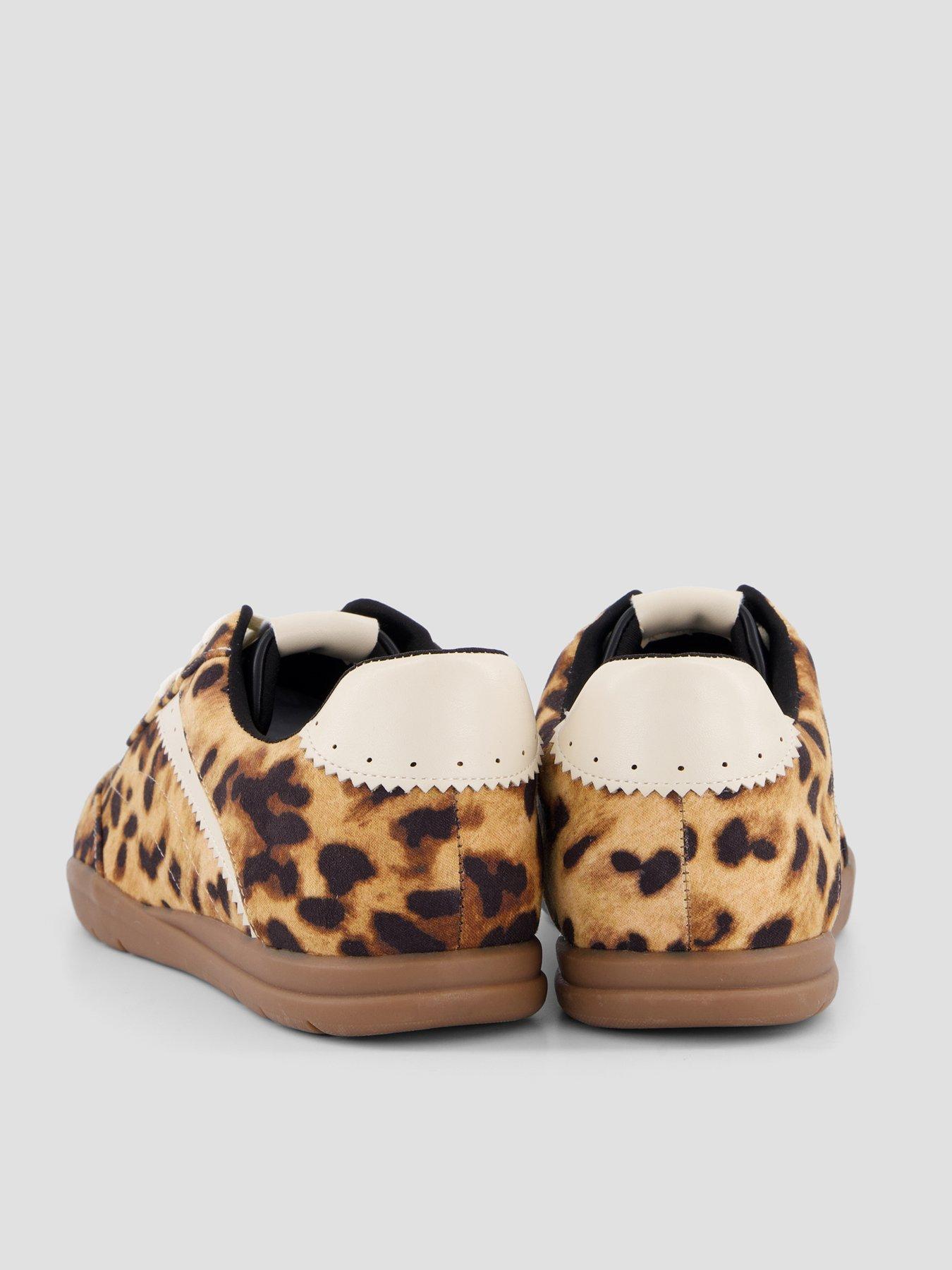 Image 6 of 7 of The Very Collection Leopard Trainers