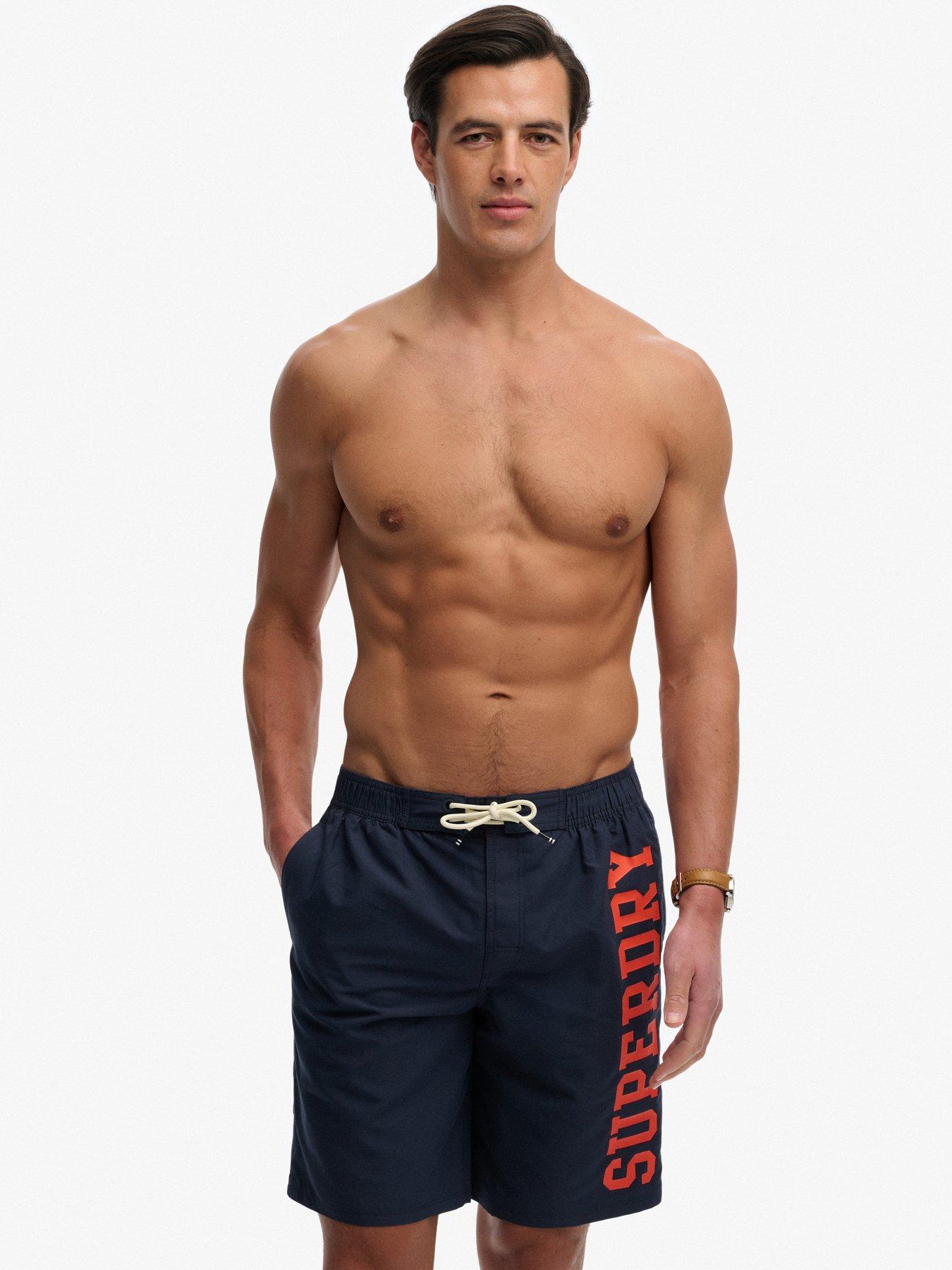 Superdry Superdry Logo 19-Inch Boardshorts - Navy