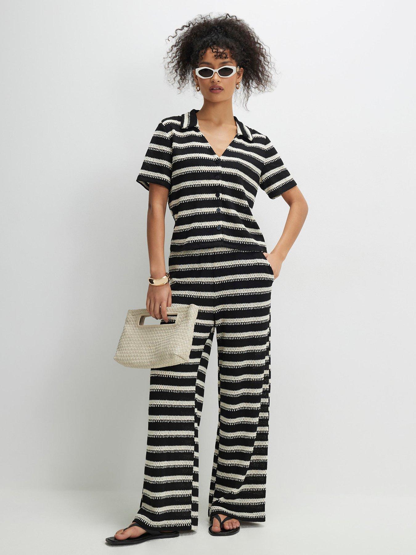 river-island-short-sleeve-stripe-texture-shirt-blackback