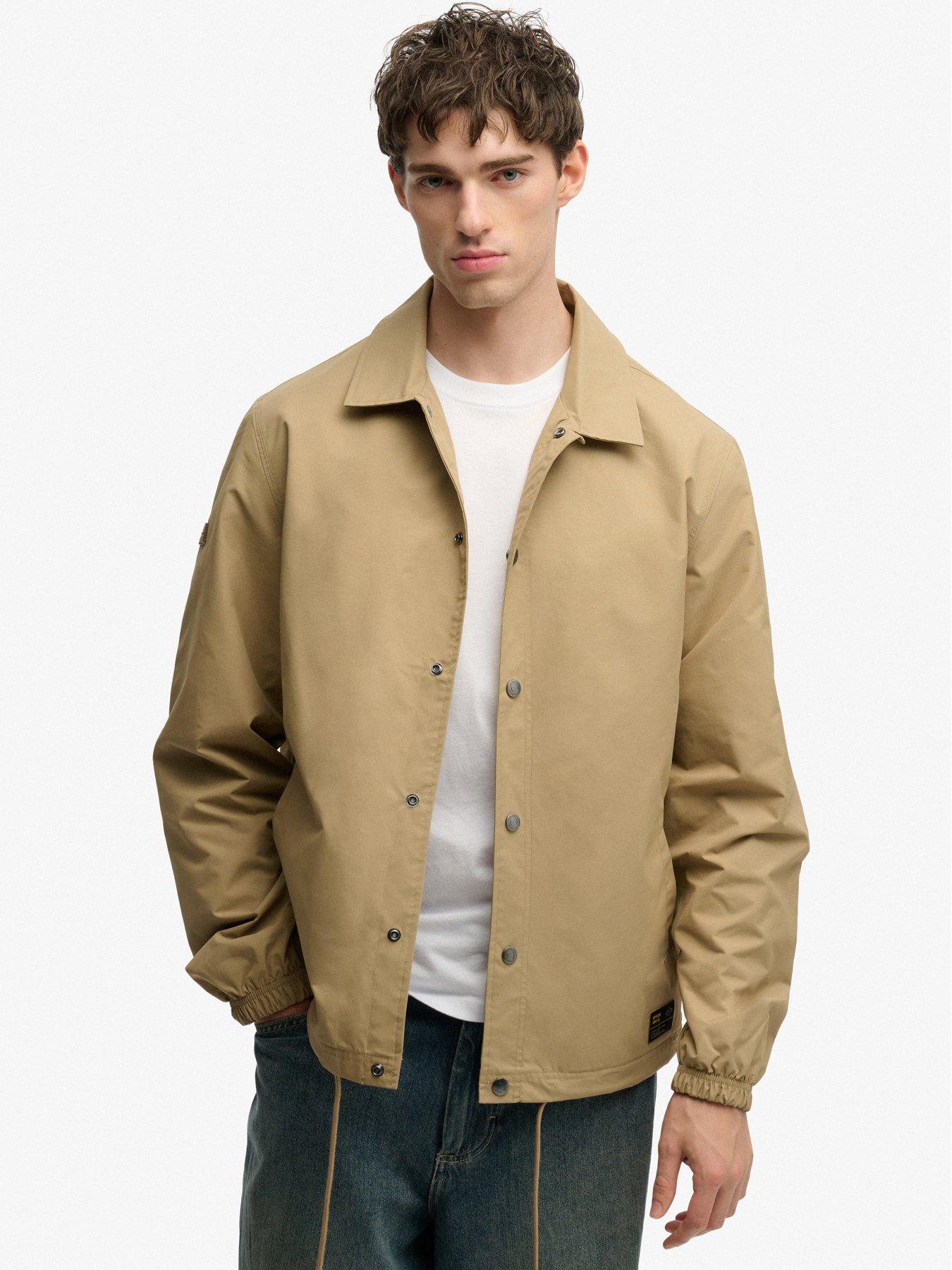 Superdry Superdry Surplus Otto Coach Jacket - Beige