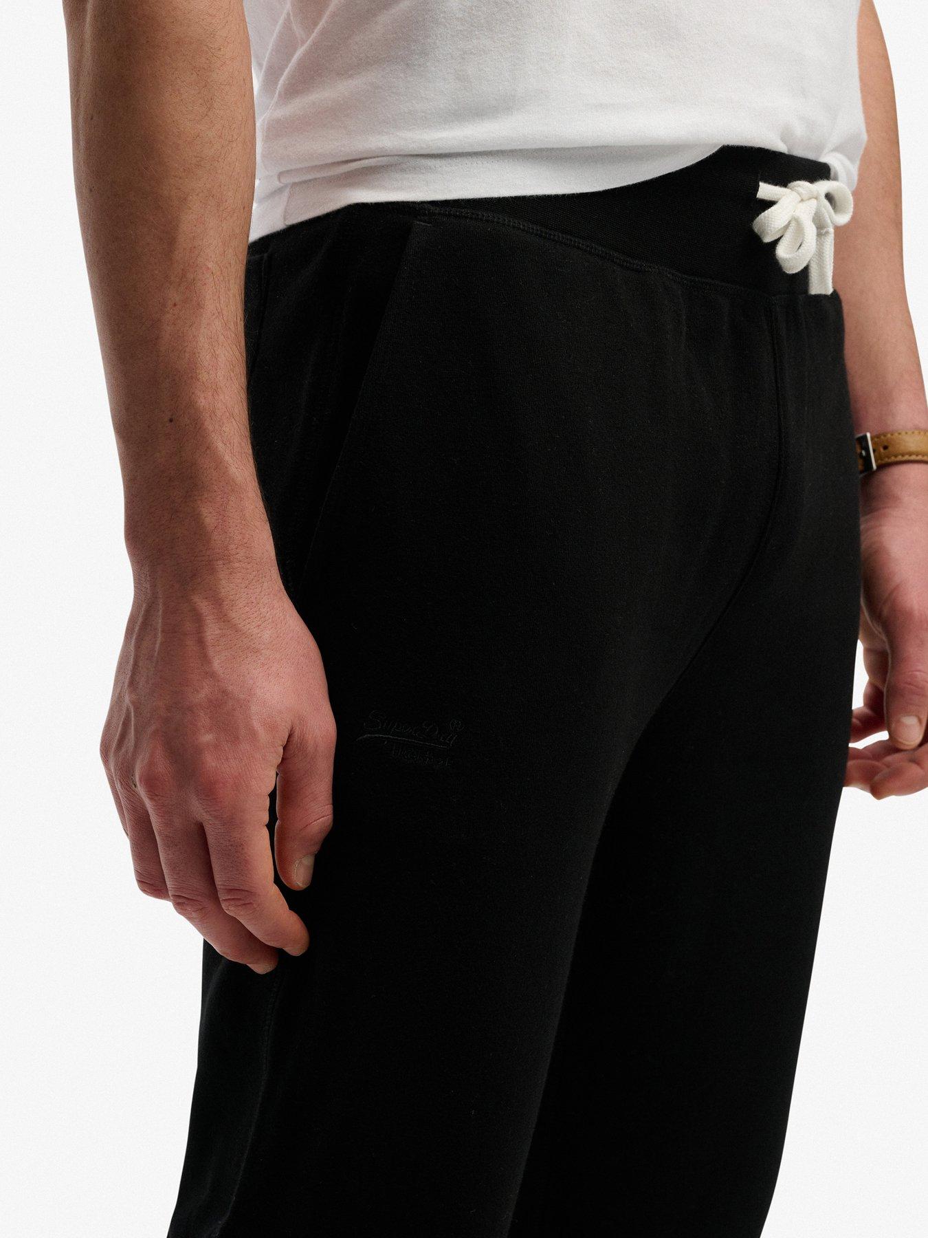 Image 6 of 6 of Superdry Superdry Essential Logo Classic Joggers - Black