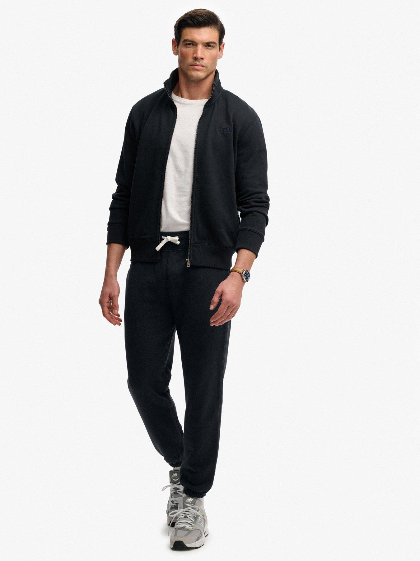 Image 3 of 6 of Superdry Superdry Essential Logo Classic Joggers - Navy