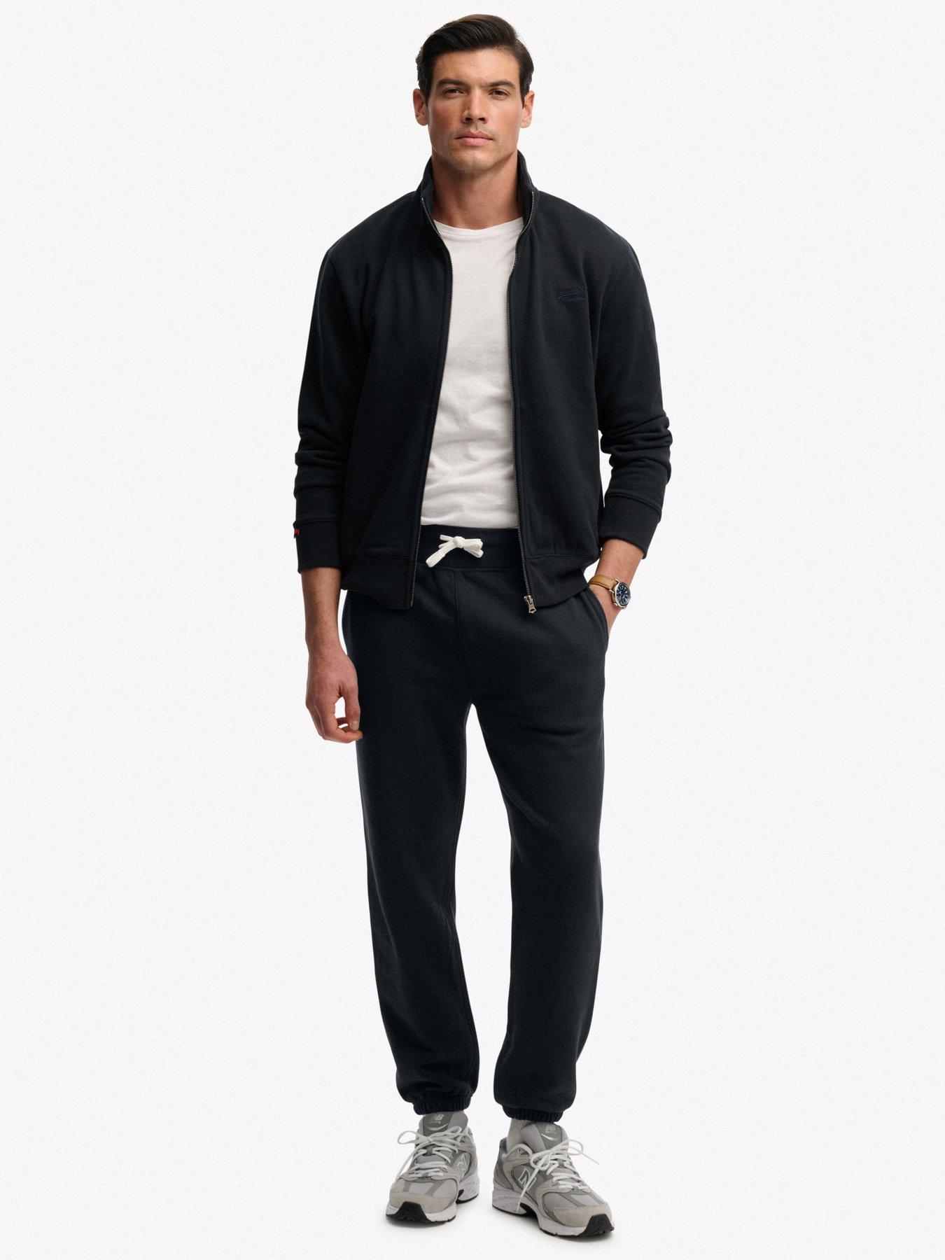 Image 5 of 6 of Superdry Superdry Essential Logo Classic Joggers - Navy