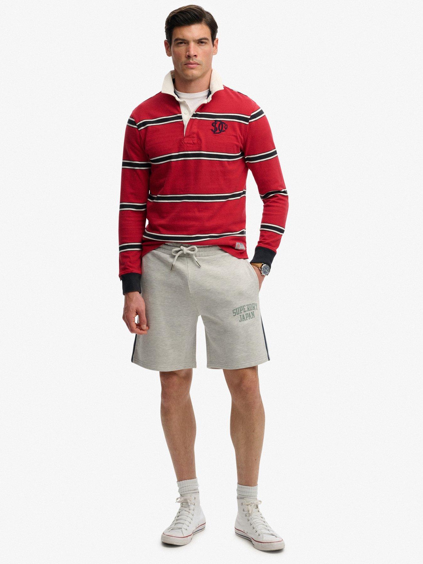 Image 3 of 6 of Superdry Superdry Athletic Essentials Shorts - Light Grey