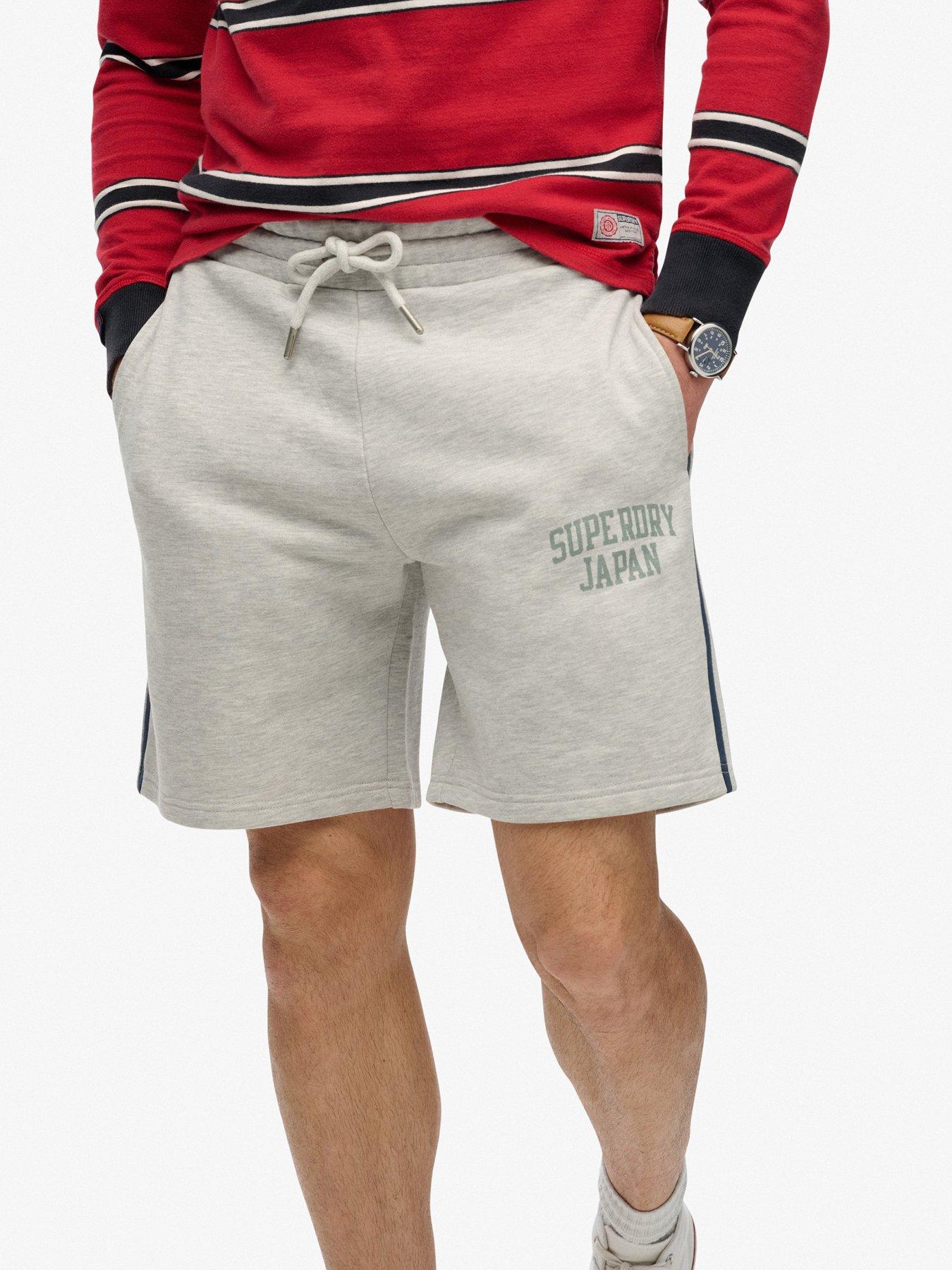 Image 4 of 6 of Superdry Superdry Athletic Essentials Shorts - Light Grey