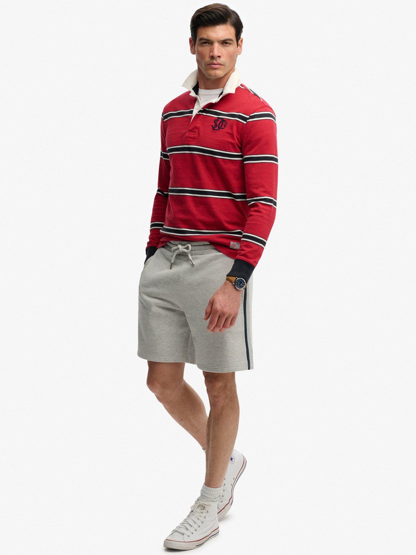 Image 6 of 6 of Superdry Superdry Athletic Essentials Shorts - Light Grey