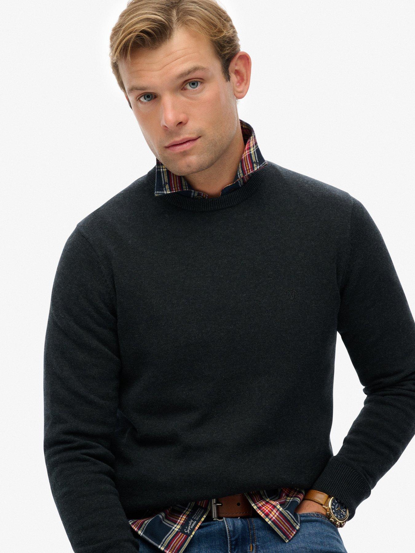 superdry-superdry-essentials-cotton-knitted-jumper-dark-greydetail