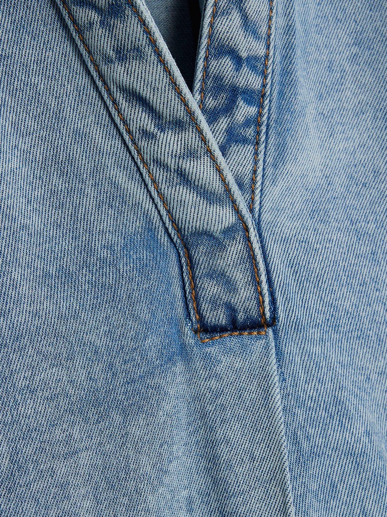 Image 6 of 6 of River Island Jupiter Denim Tunic - Blue