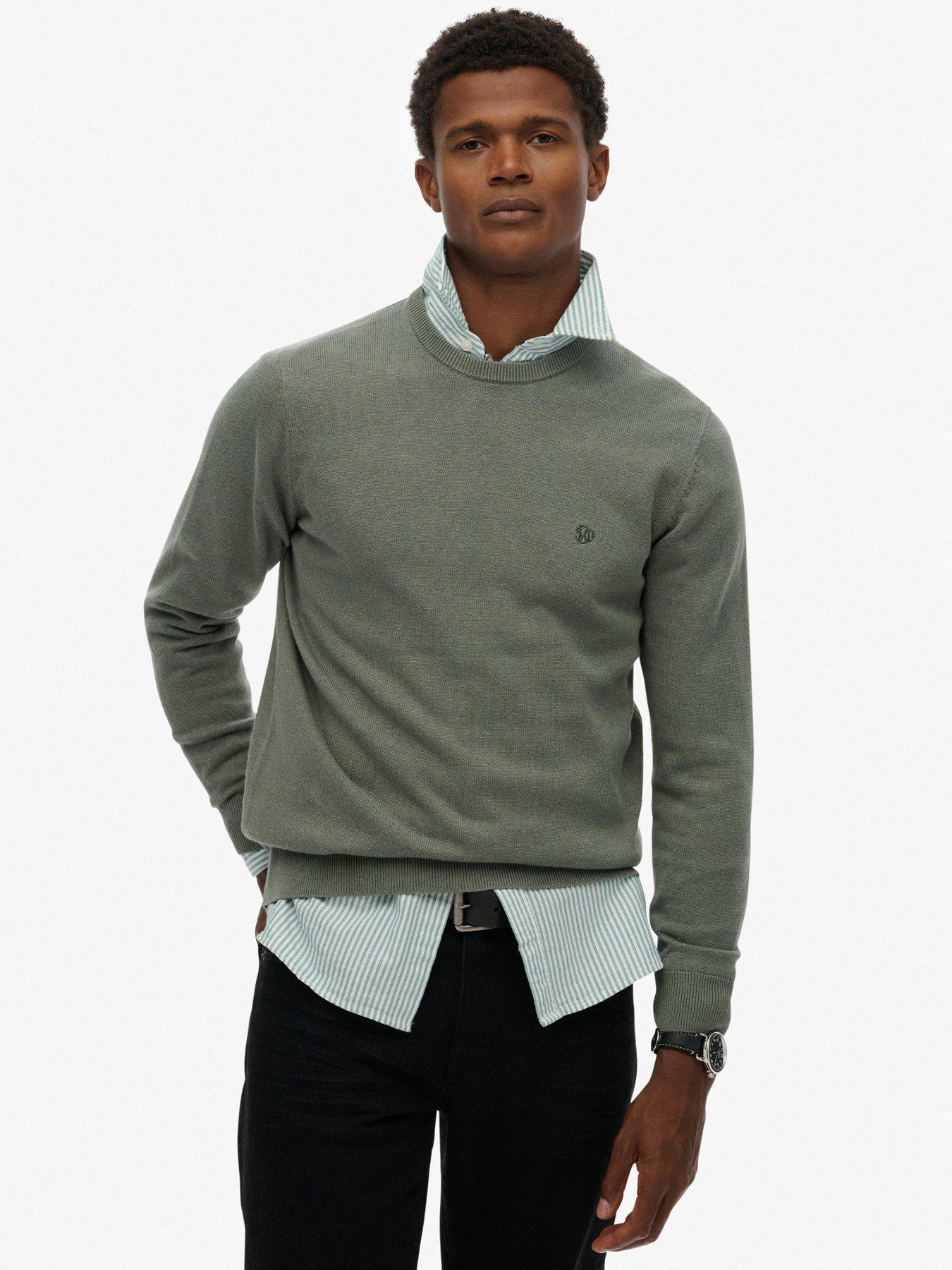 superdry-superdry-essentials-cotton-knitted-jumper-light-green