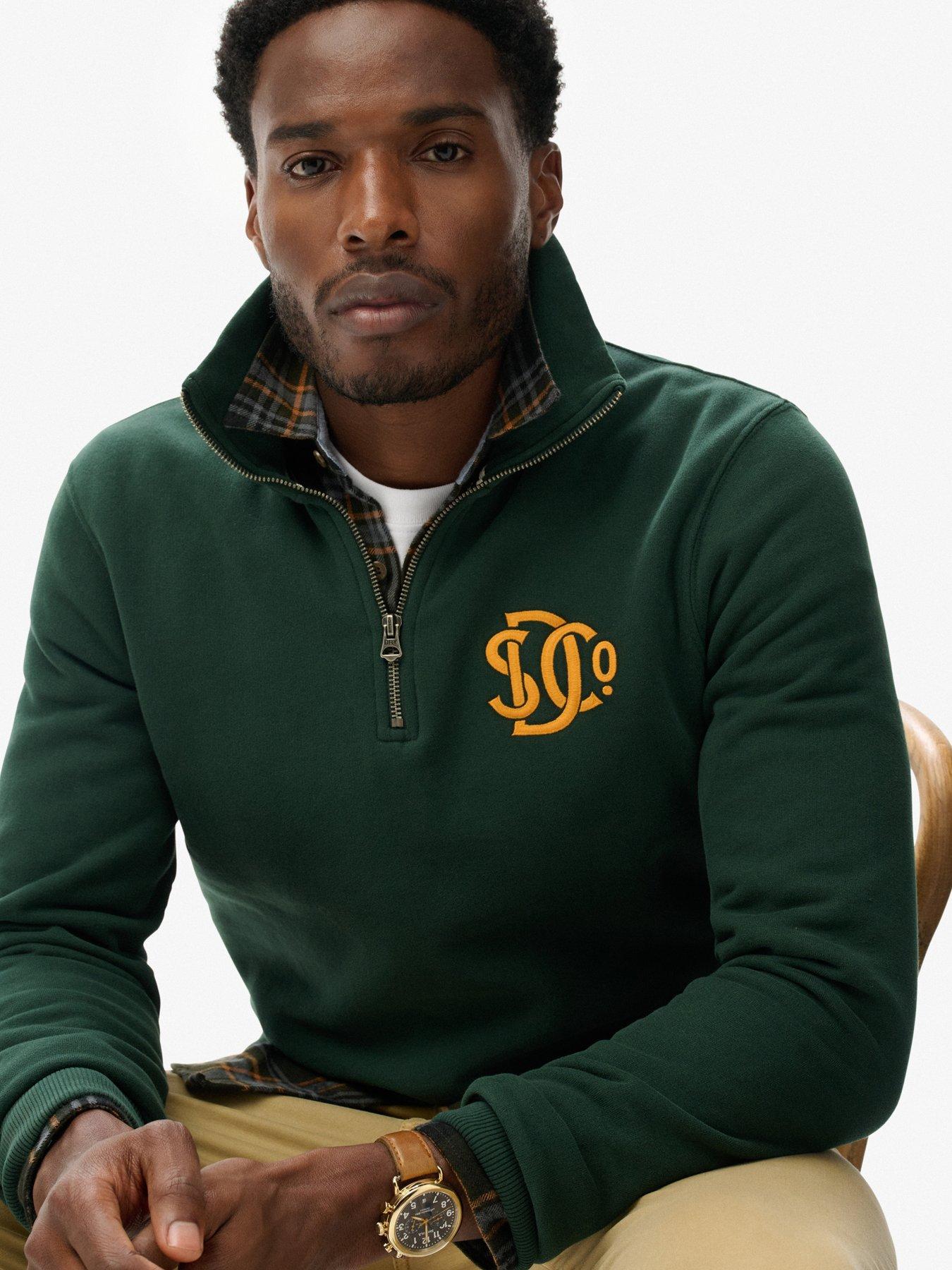 superdry-superdry-neon-half-zip-sweatshirt-dark-greendetail