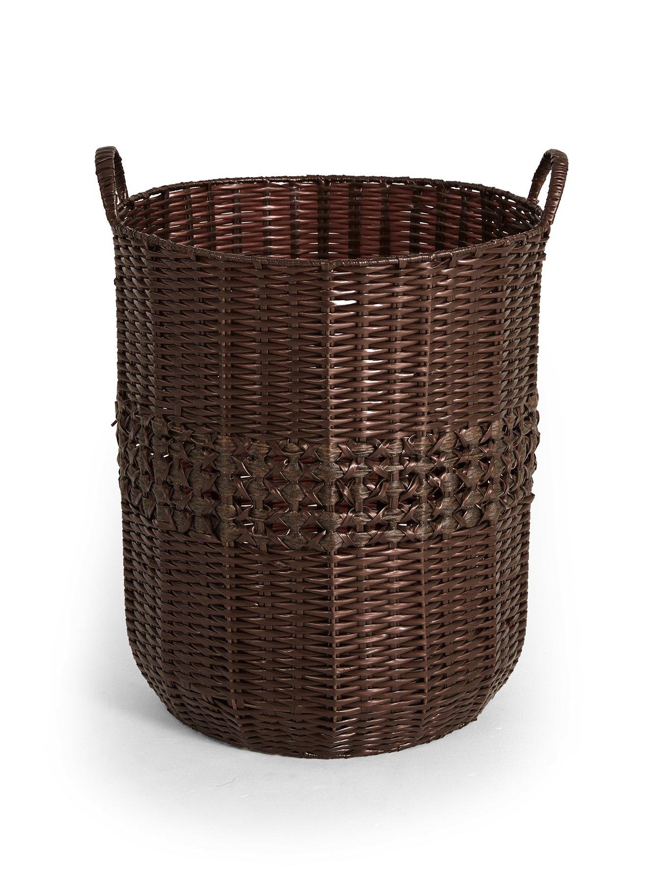 Image 2 of 8 of The Very Collection Laundry Basket With Handle