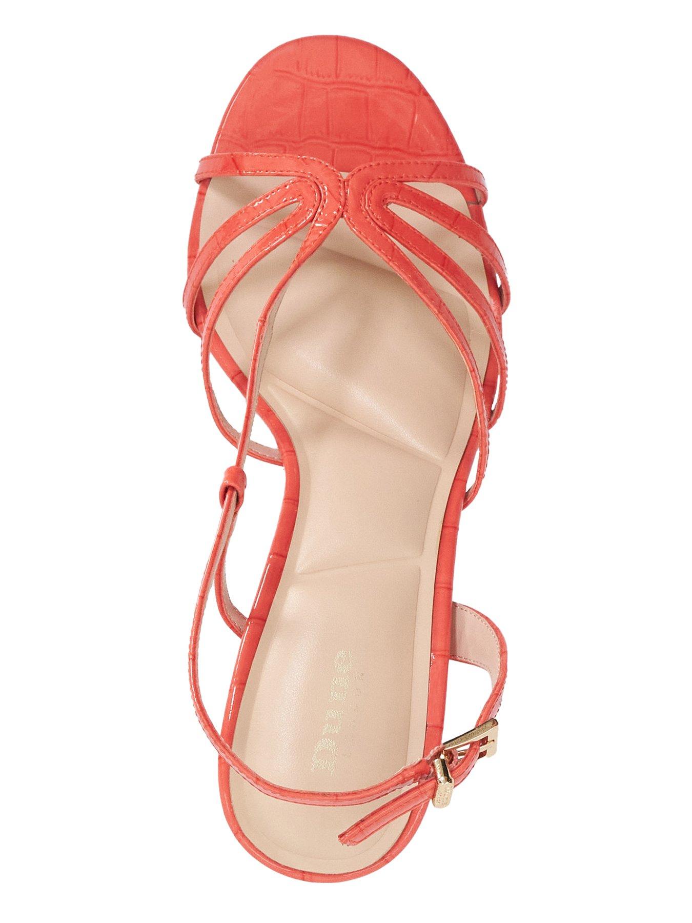 Image 4 of 6 of Dune London Morning Strap Heel - Pink