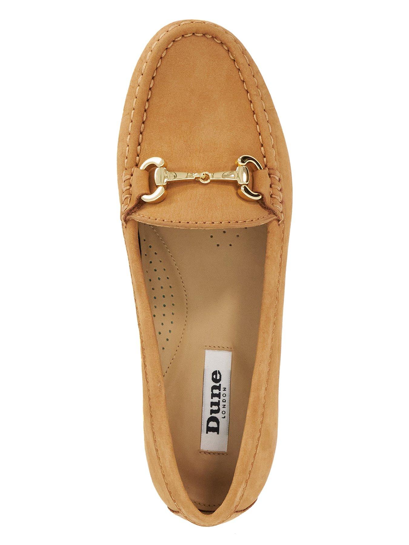 dune-london-glenniee-suede-snaffle-trim-loafers-brownoutfit