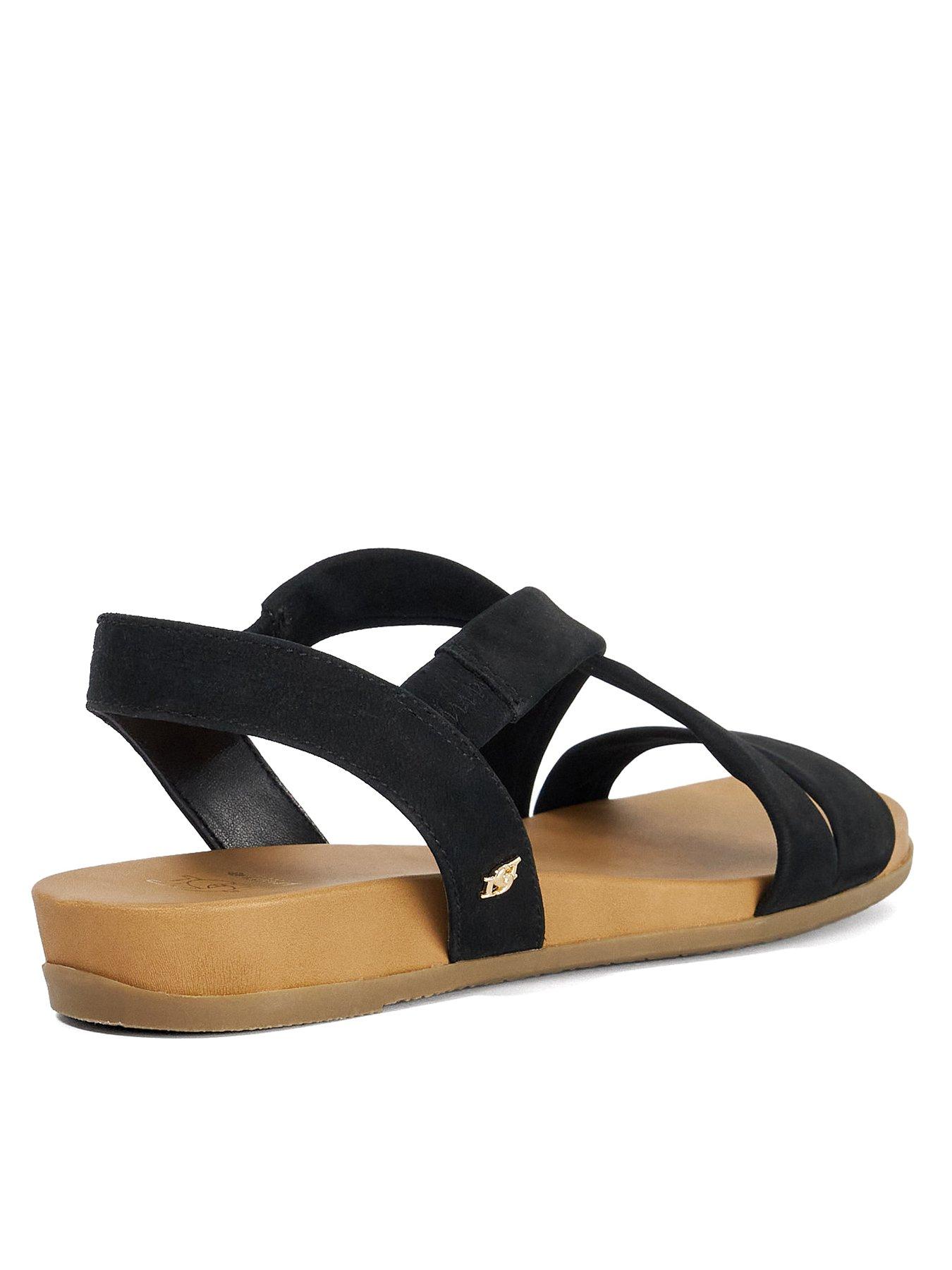 dune-london-landies-flat-sandals-blackback