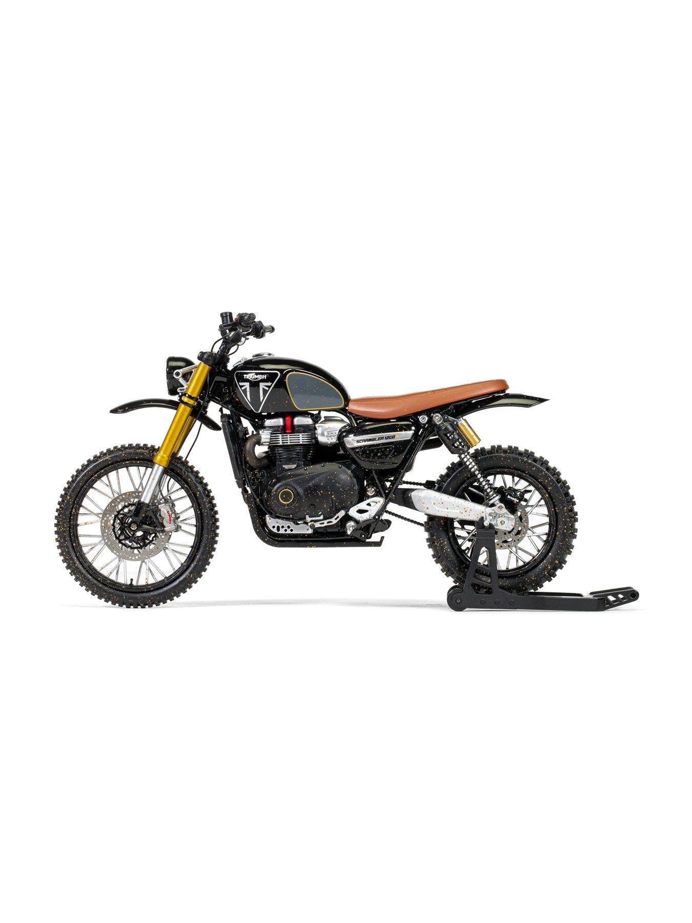 Image 5 of 7 of Corgi Triumph Scrambler 1200Xe (Norway) James Bond No Time To Die