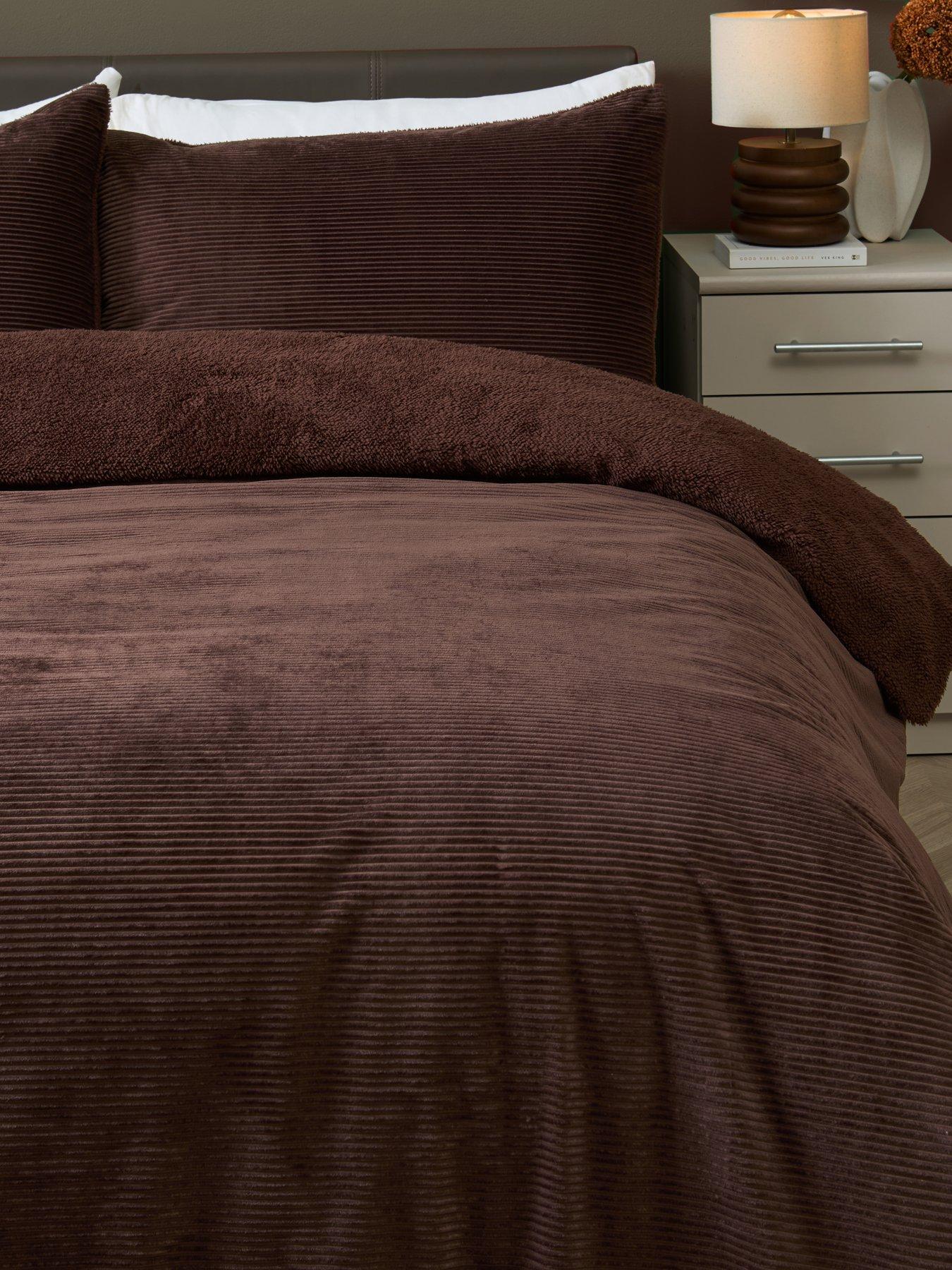 Image 3 of 6 of The Very Collection Cosy Cord Duvet Set