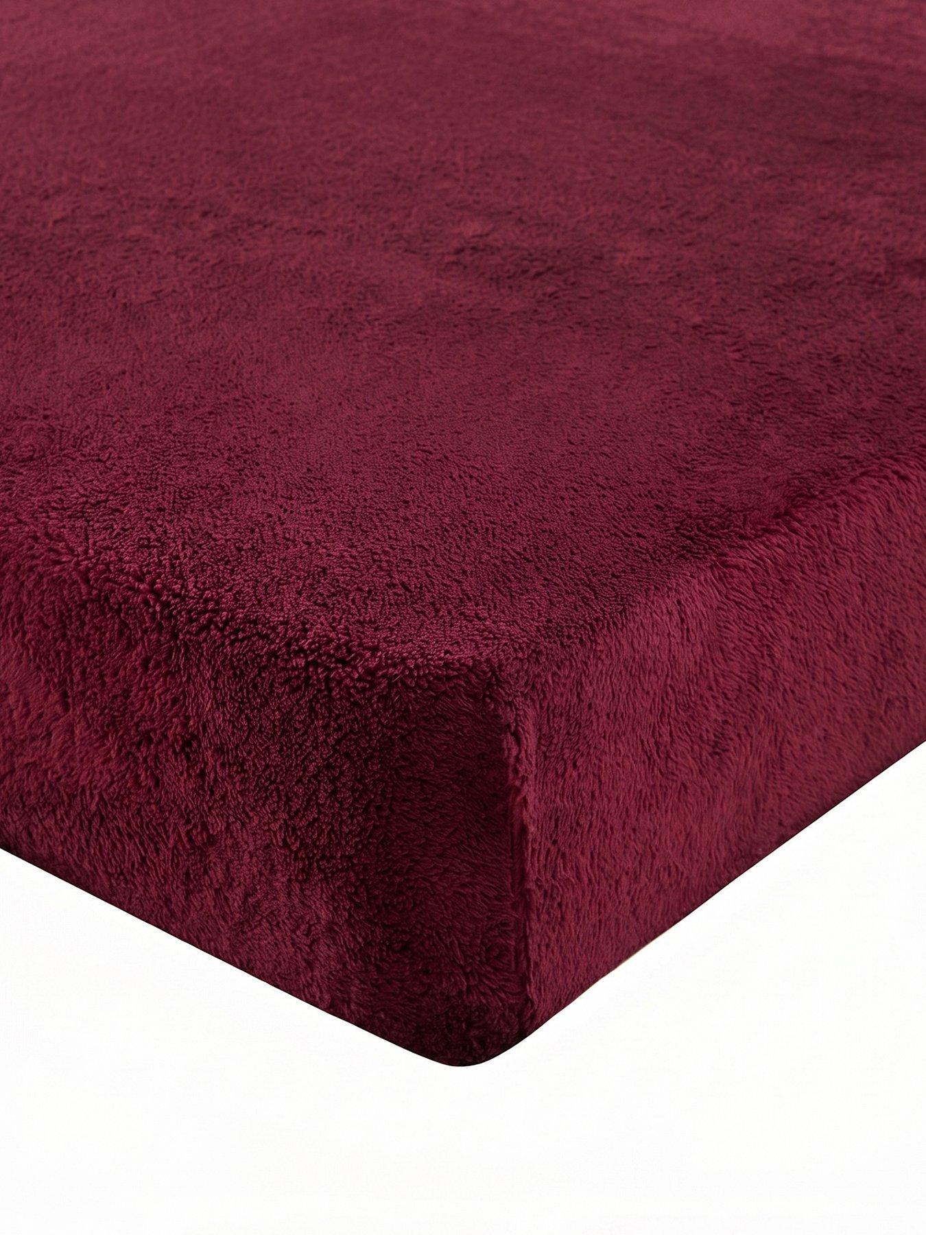 Image 2 of 5 of The Very Collection Everyday Teddy Fleece Fitted Sheet