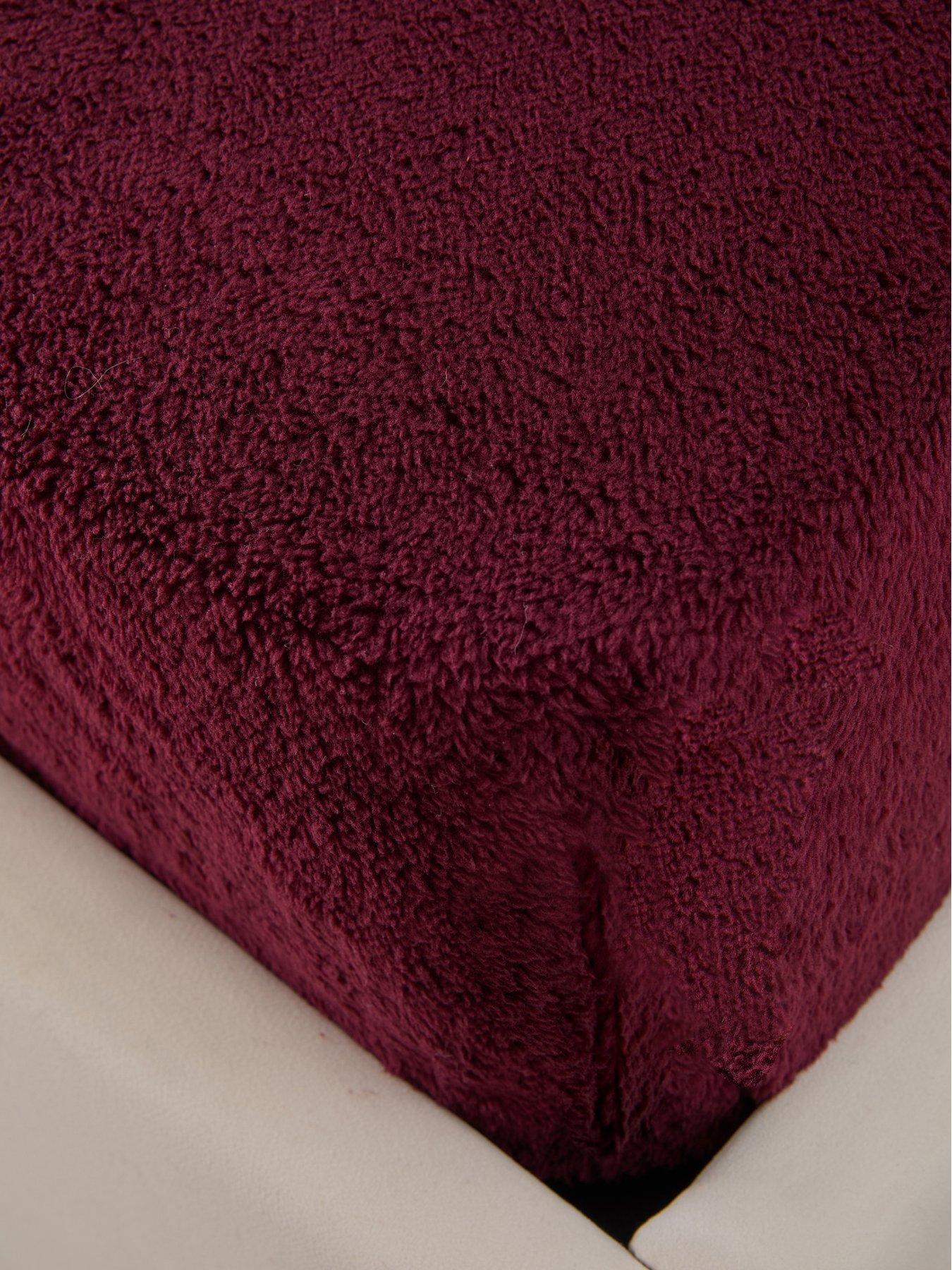 Image 4 of 5 of The Very Collection Everyday Teddy Fleece Fitted Sheet