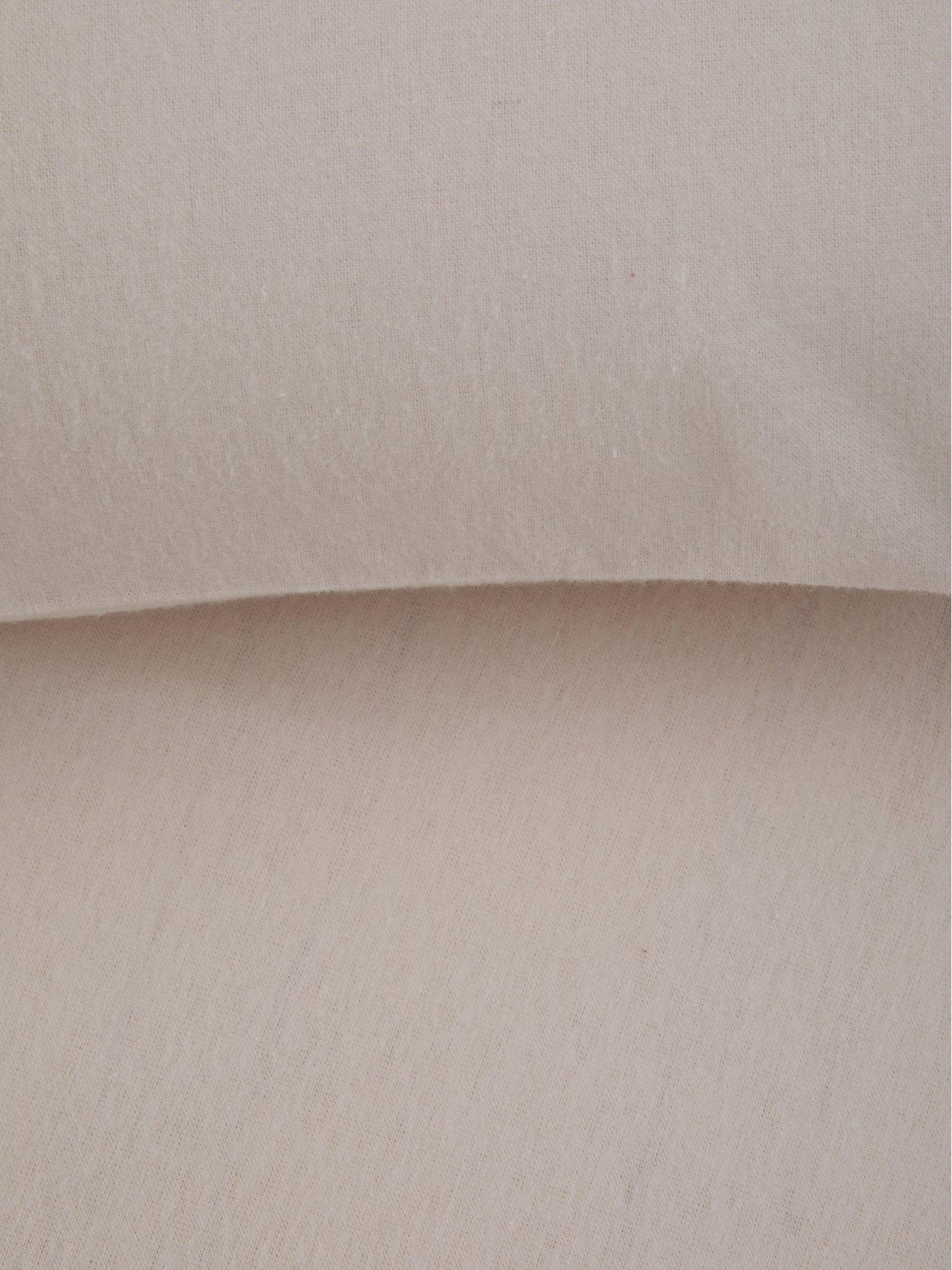 Image 5 of 5 of The Very Collection Brushed Cotton 28 cm Fitted Sheet