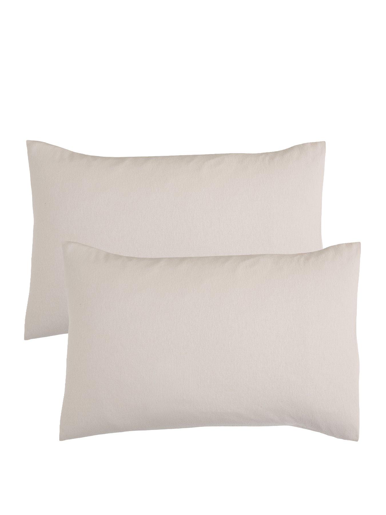 Image 2 of 4 of The Very Collection 2 Pack&nbsp;Brushed Cotton Pillowcases