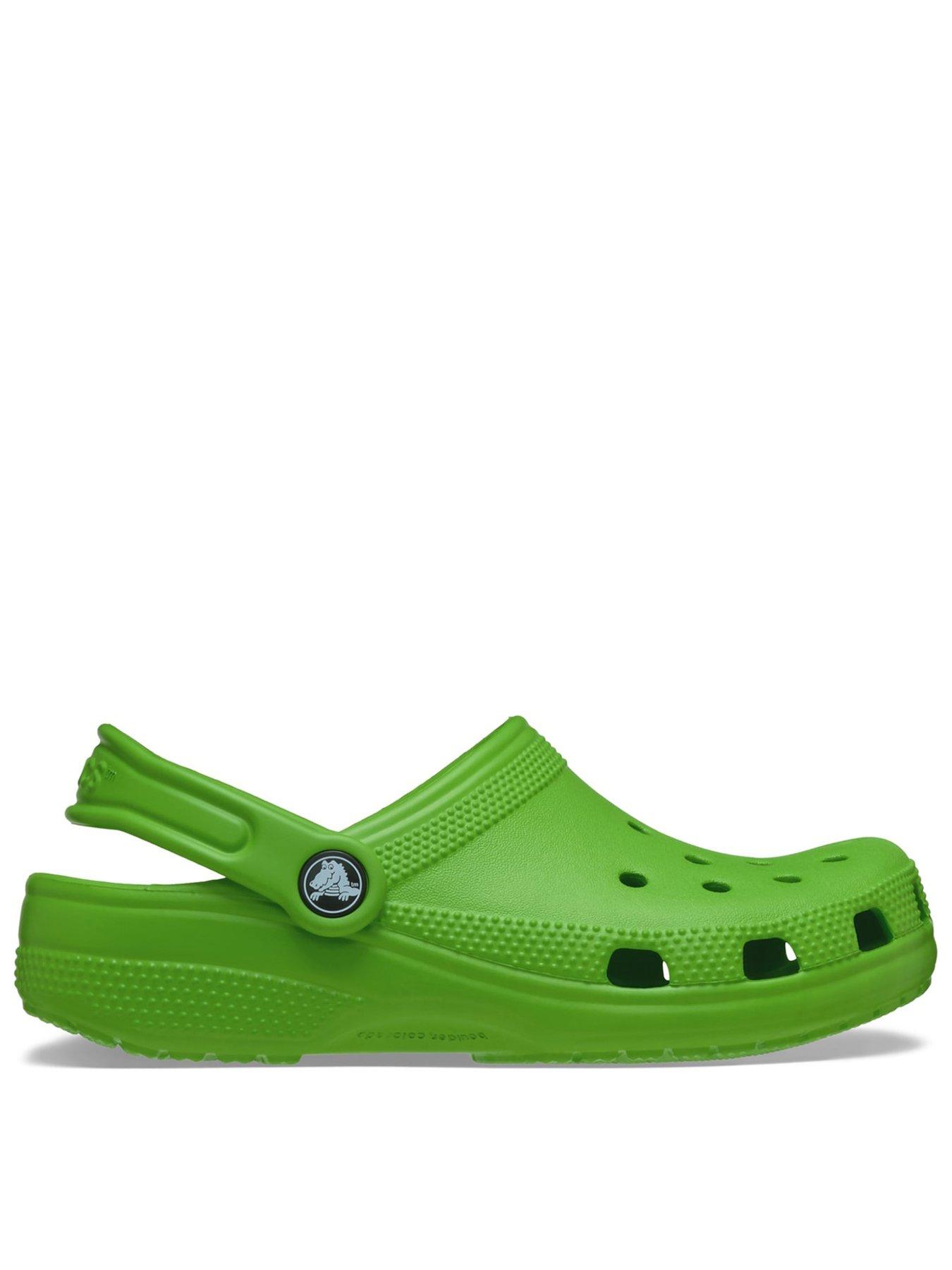 Image 1 of 6 of Crocs Kids Classic Clog - Green