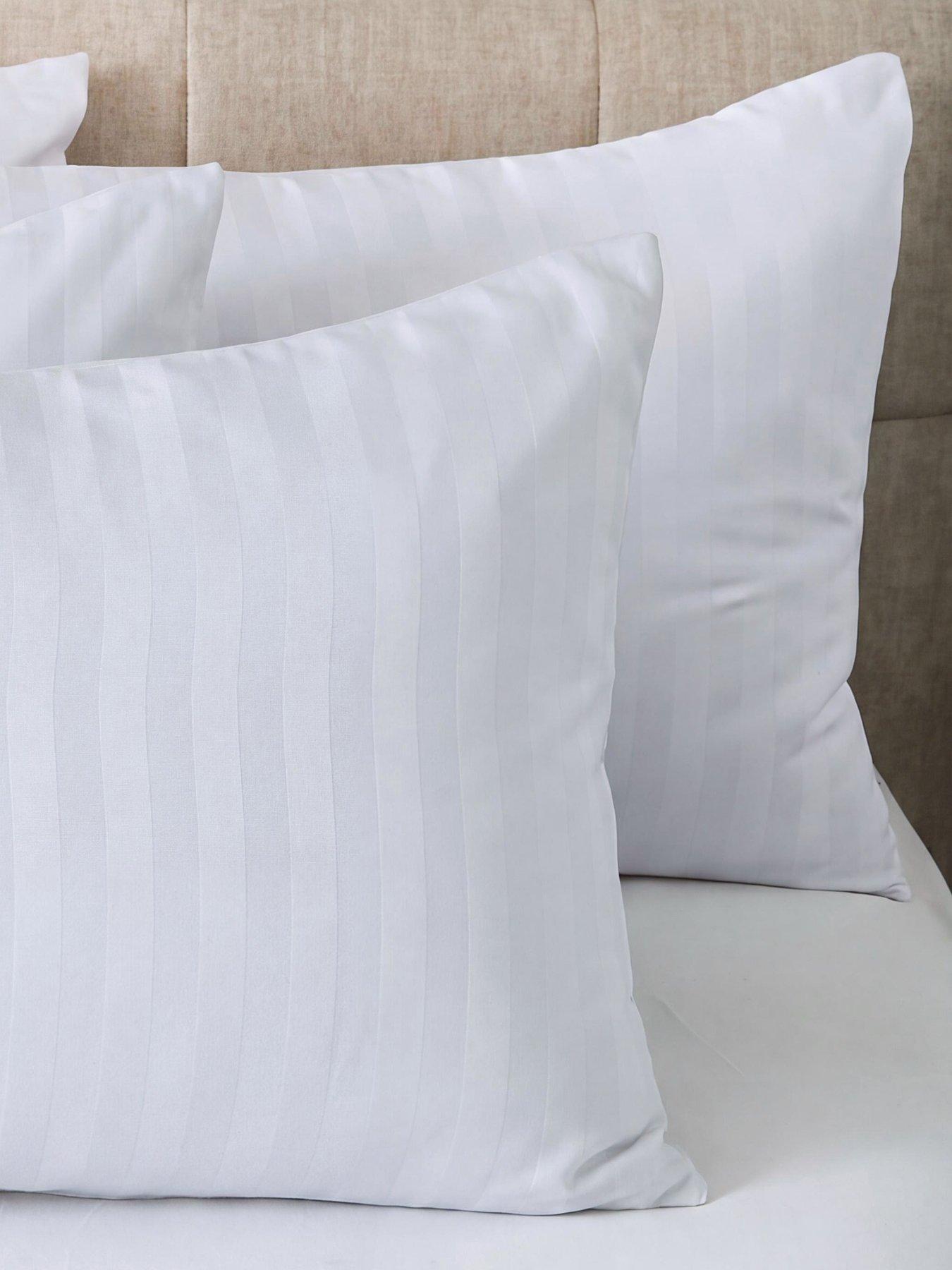 Image 3 of 4 of The Very Collection Super Soft Hotel Stripe 4 Pack Pillowcases