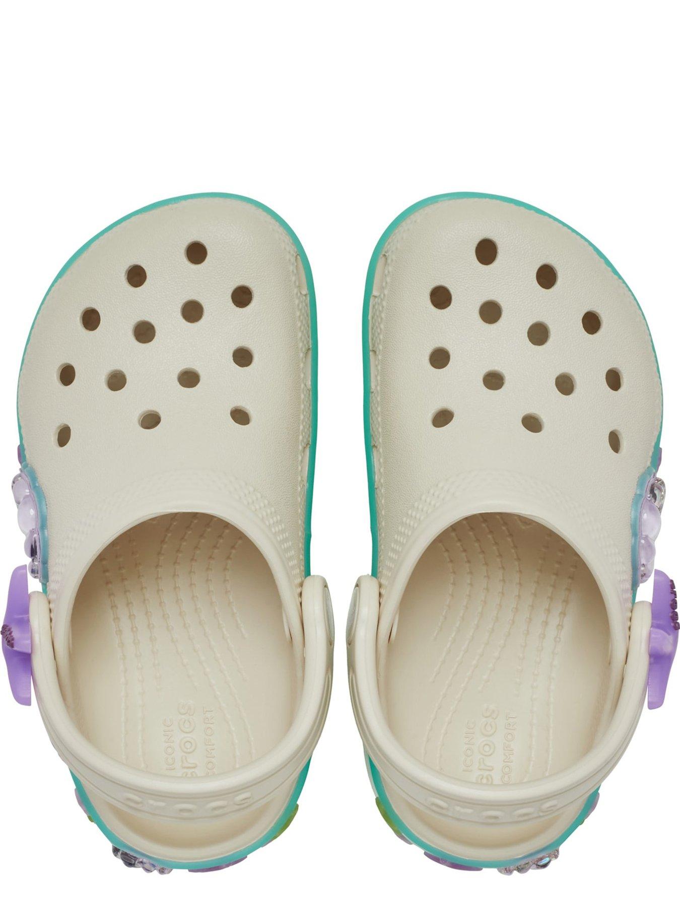 Image 4 of 6 of Crocs Toddler I Am Shells Classic Clog - Frappe