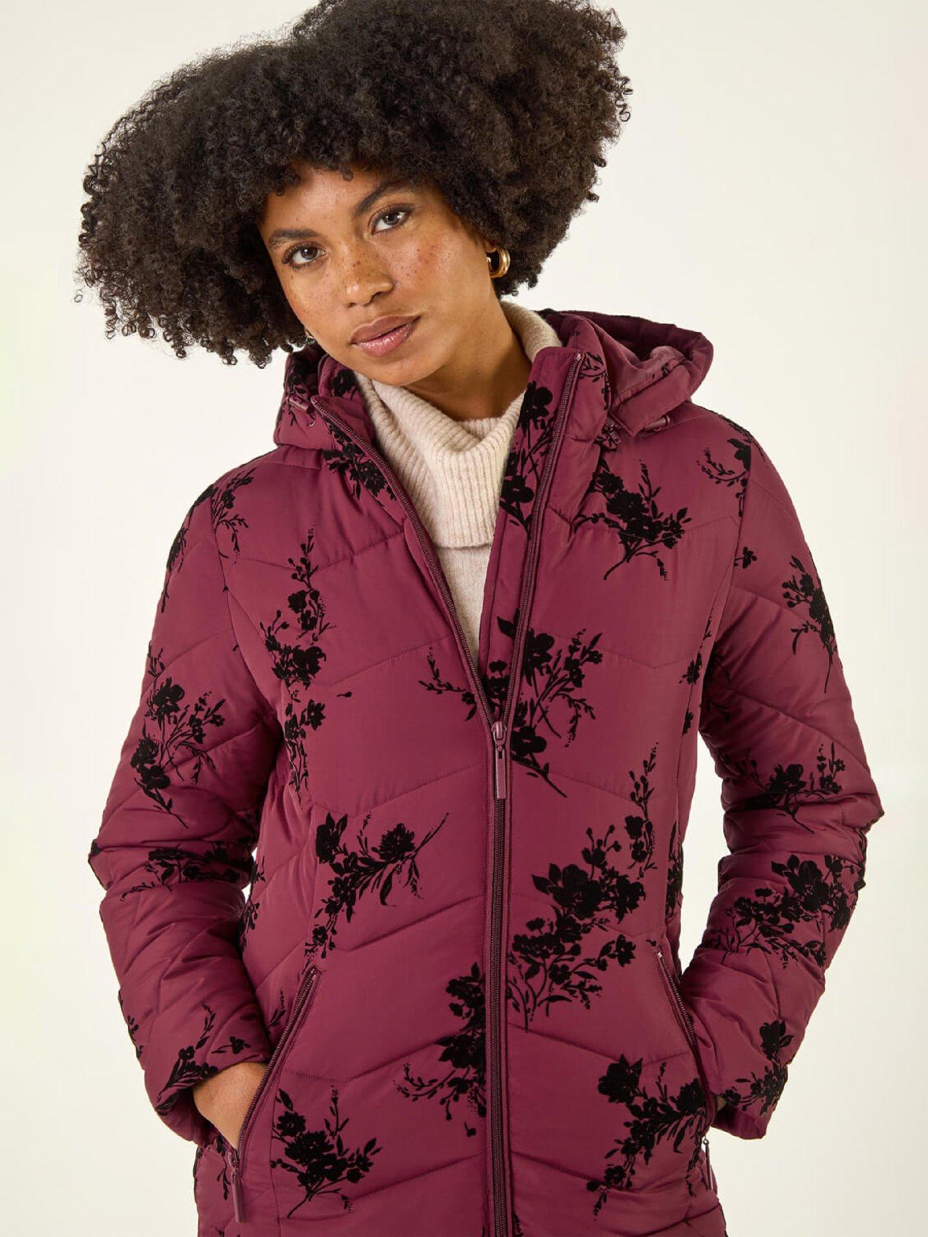 roman-floral-flock-padded-coatstillFront