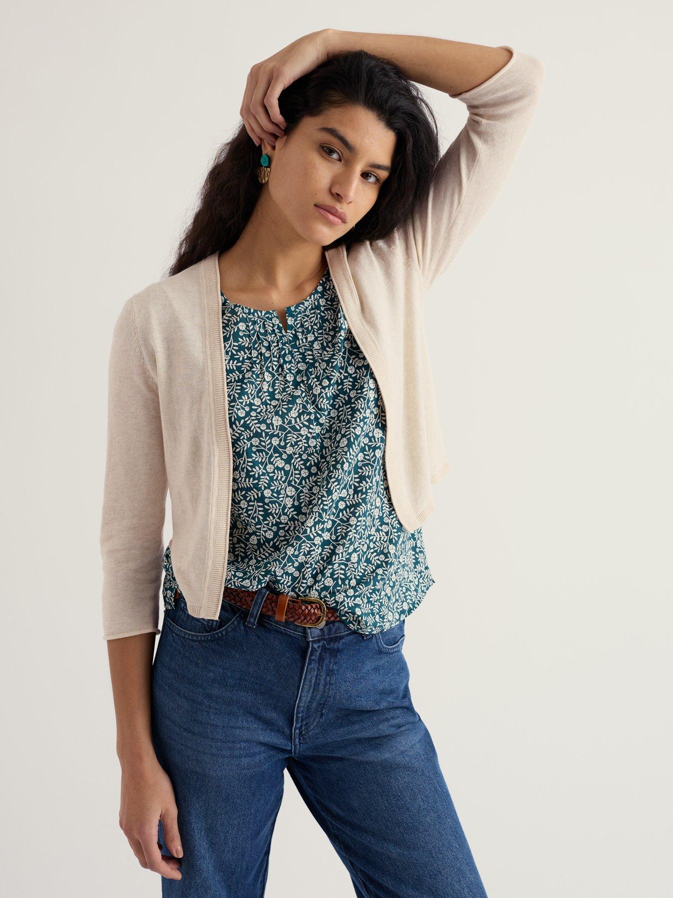 Image 1 of 5 of Seasalt Cornwall Vanessa Cardigan - Chalk