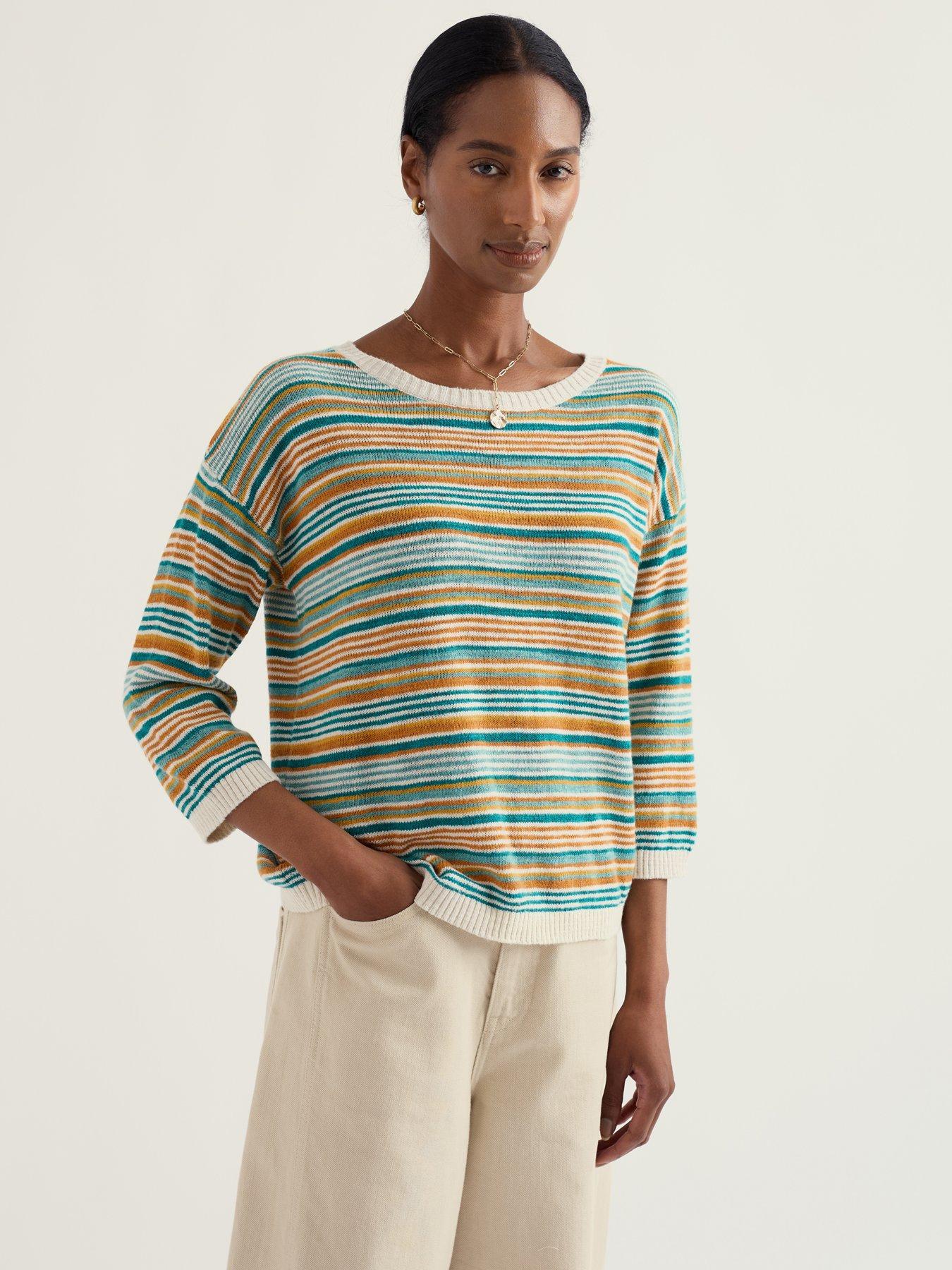 Seasalt Cornwall Knavock Jumper Dittany Amber - Multi